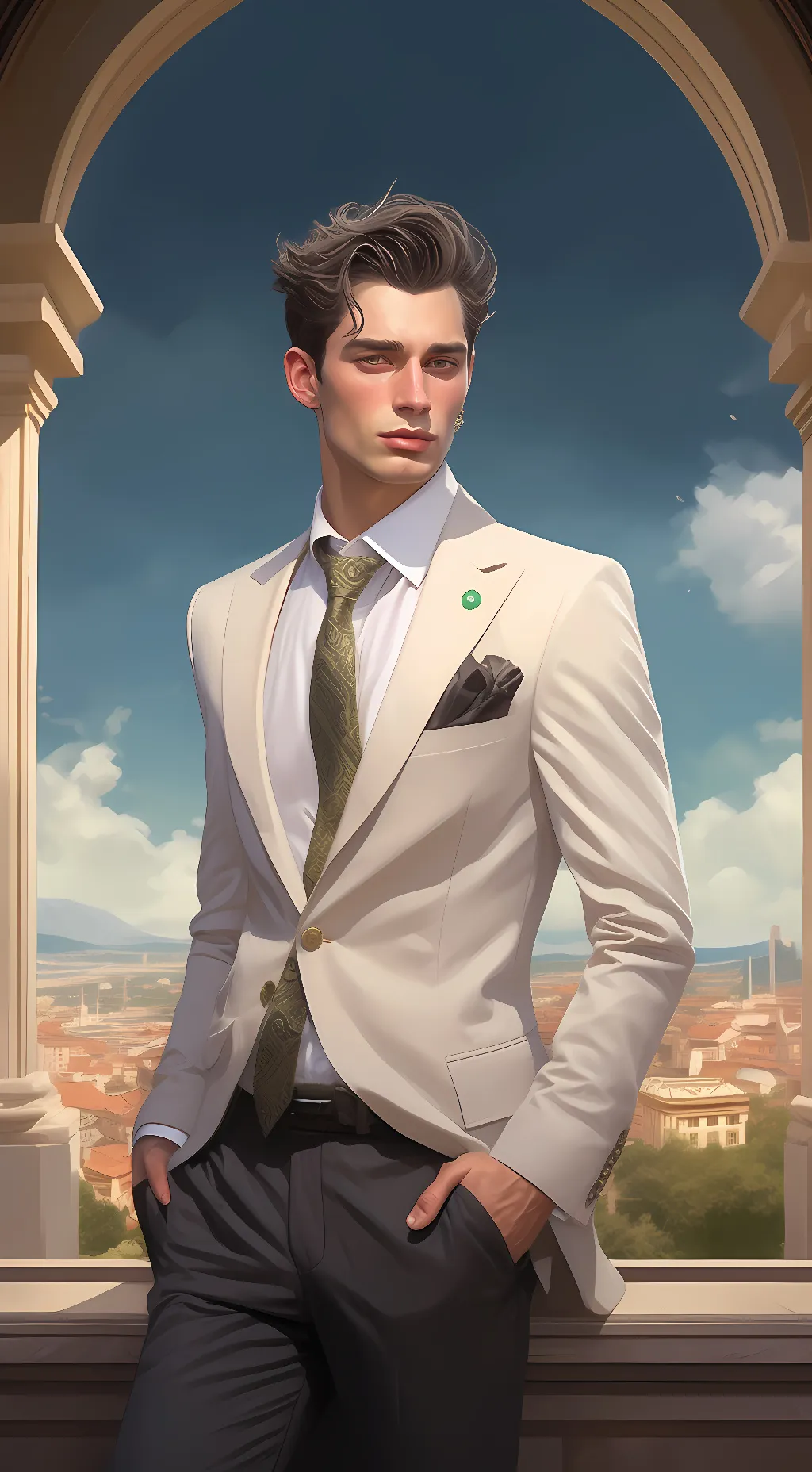 ai character: jordan will background