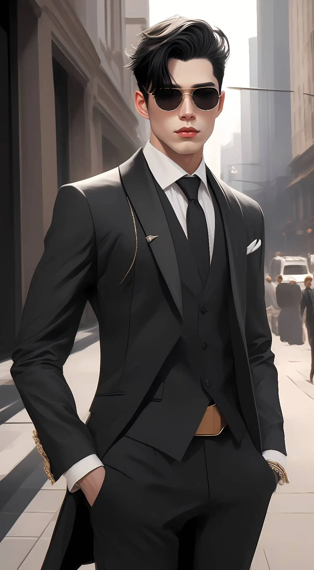 ai character: Roy Contellae background