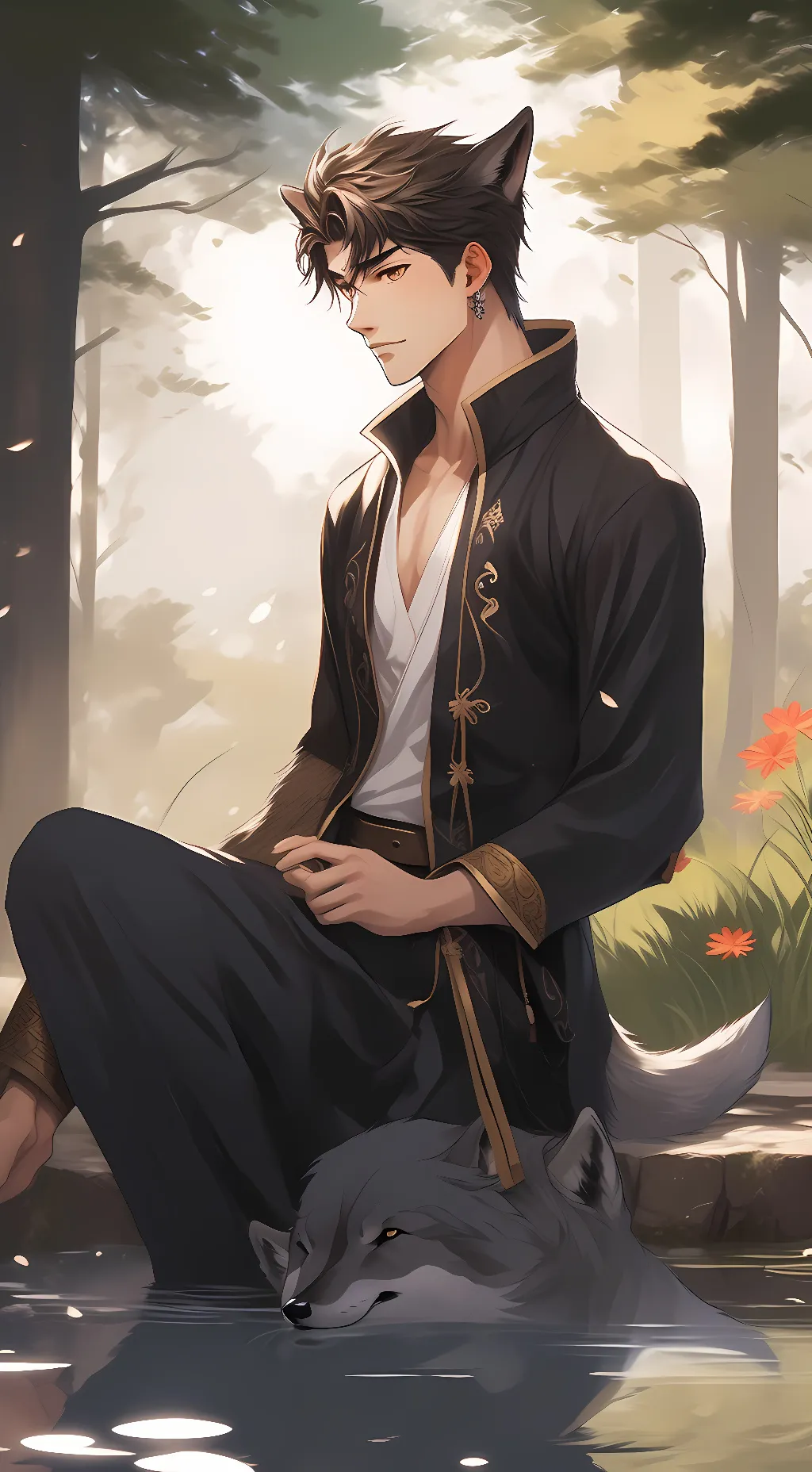 ai character: kai background