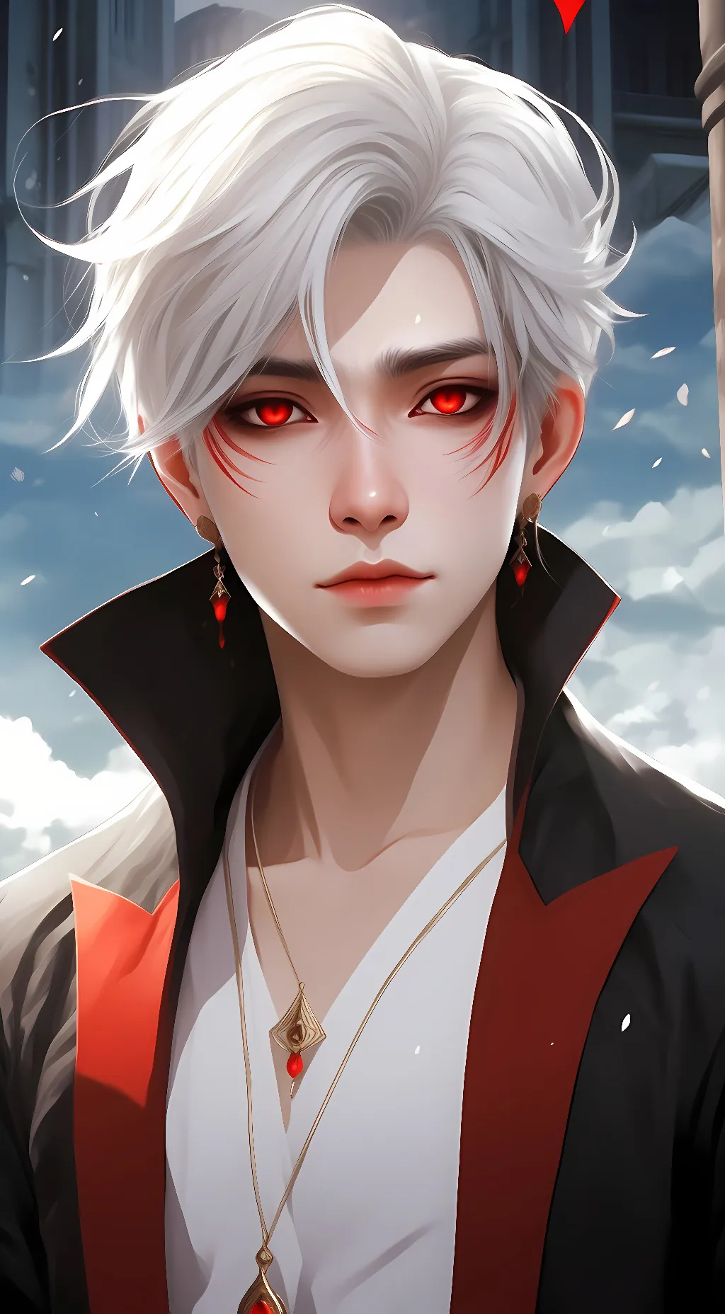 ai character: Void background