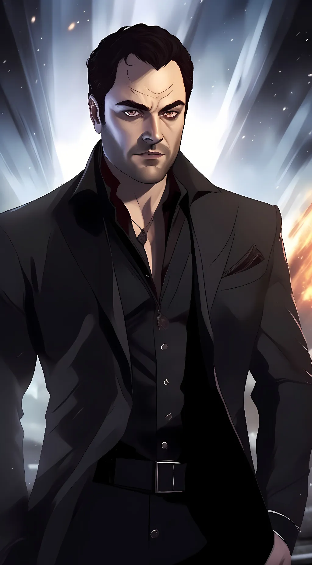 ai character: Crowley background