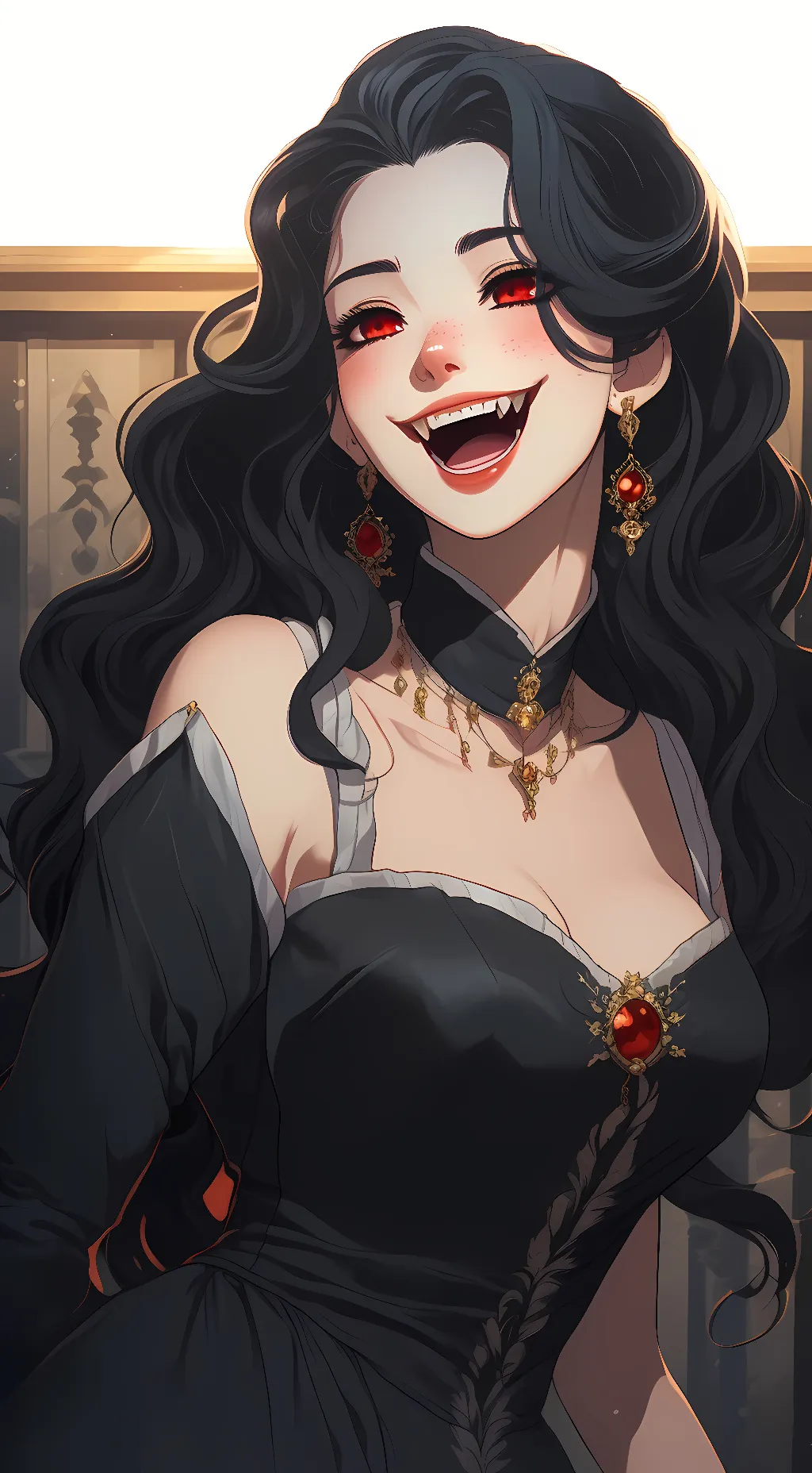 ai character: Silver background