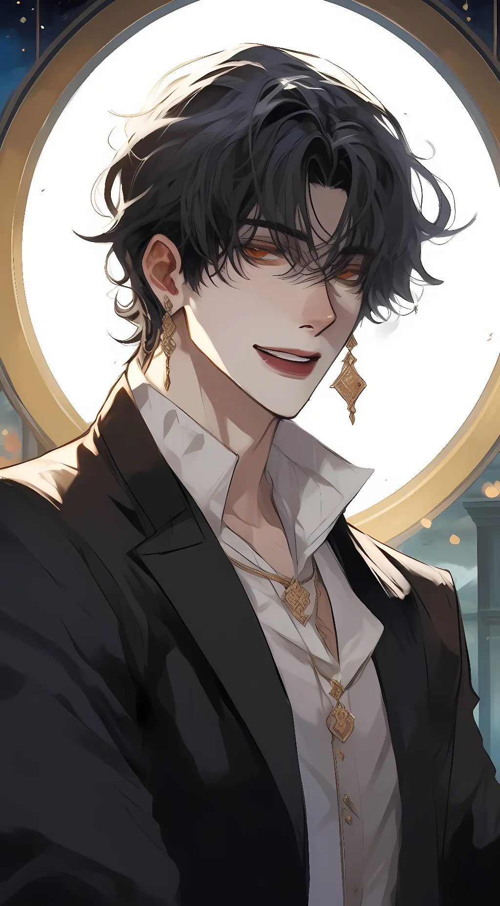 ai character: Max background