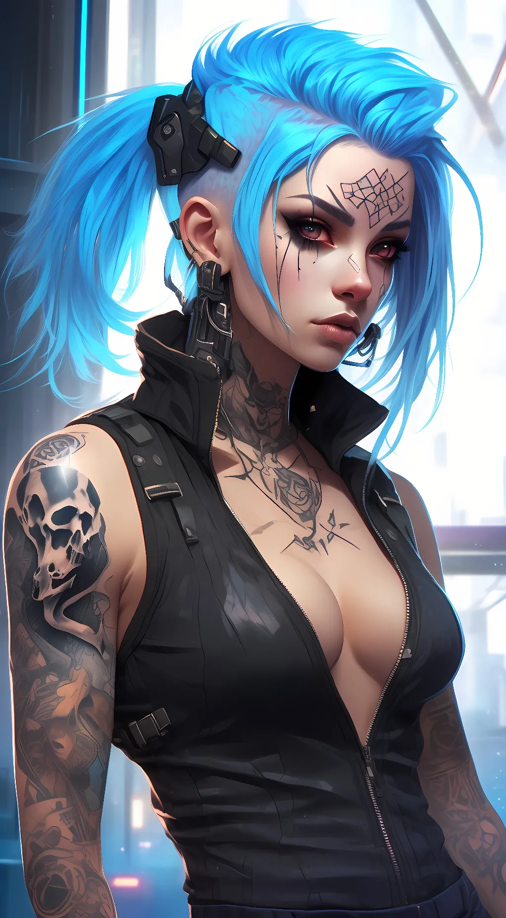 ai character: Lyra background