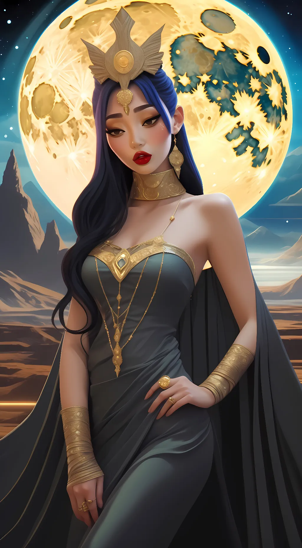 ai character: Chang’e background