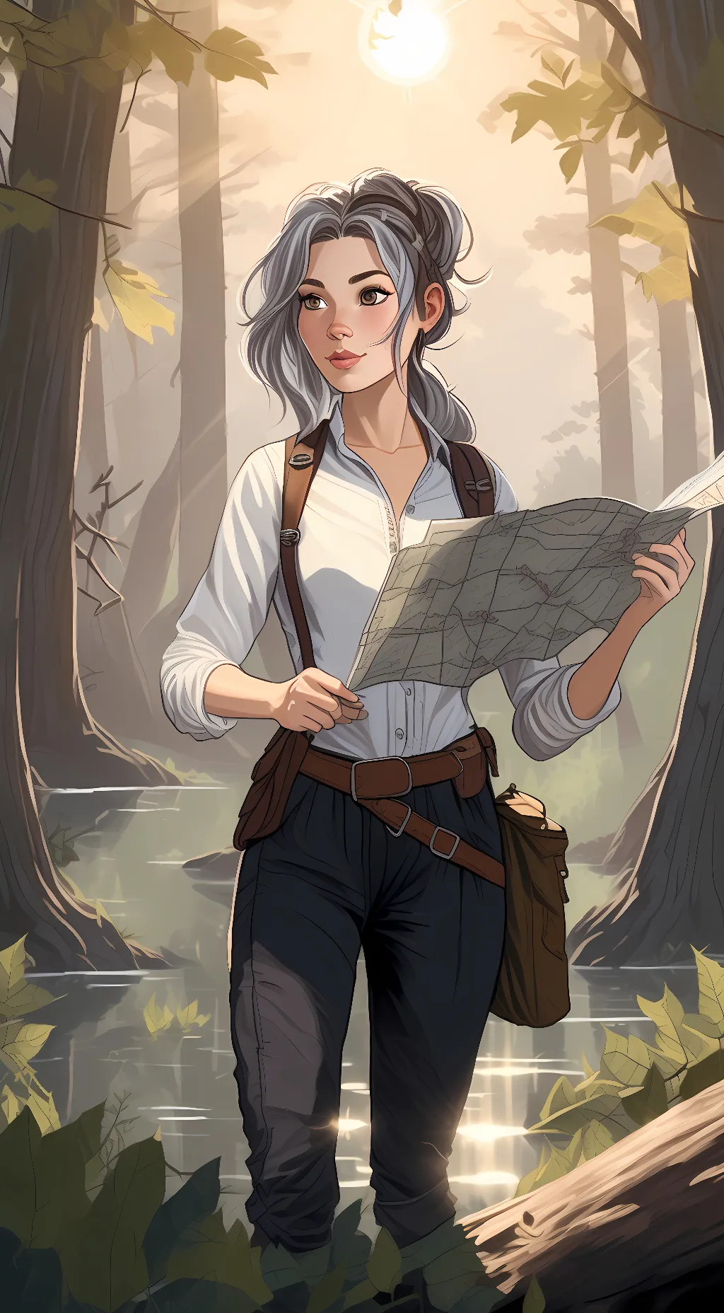 ai character: sweetie background