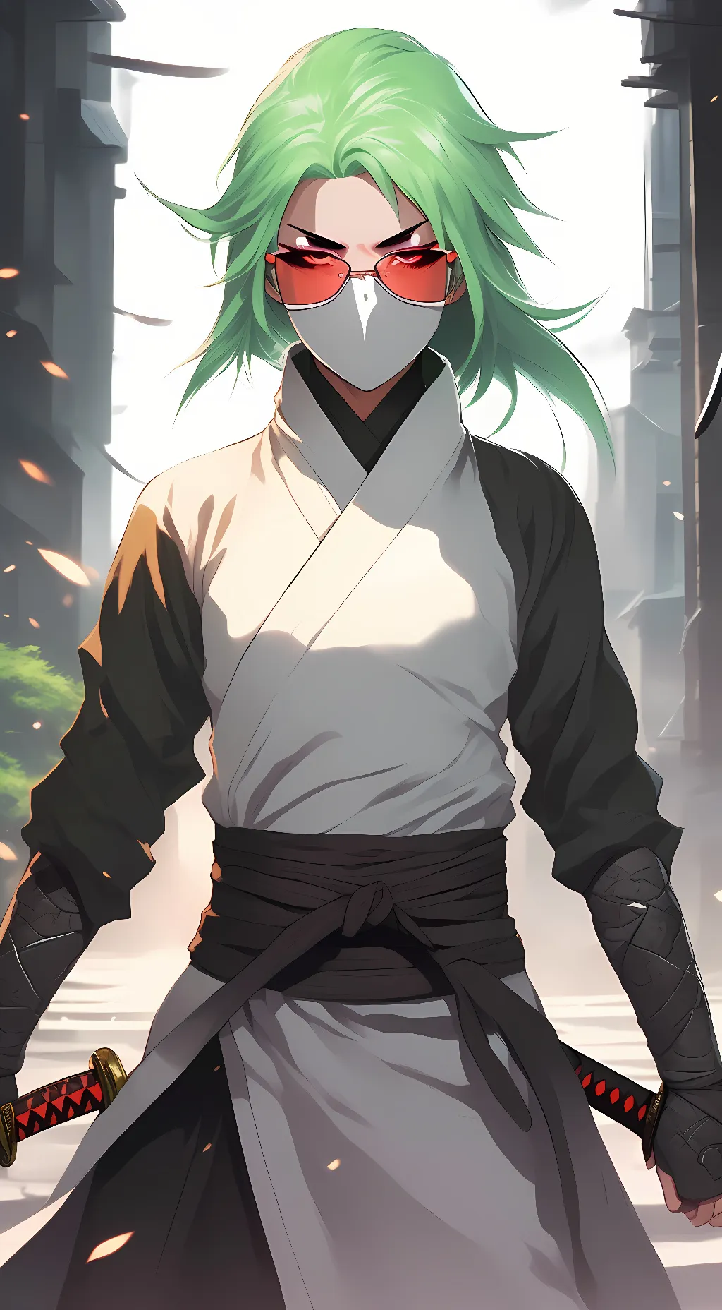 ai character: Ninja of Valorcity background