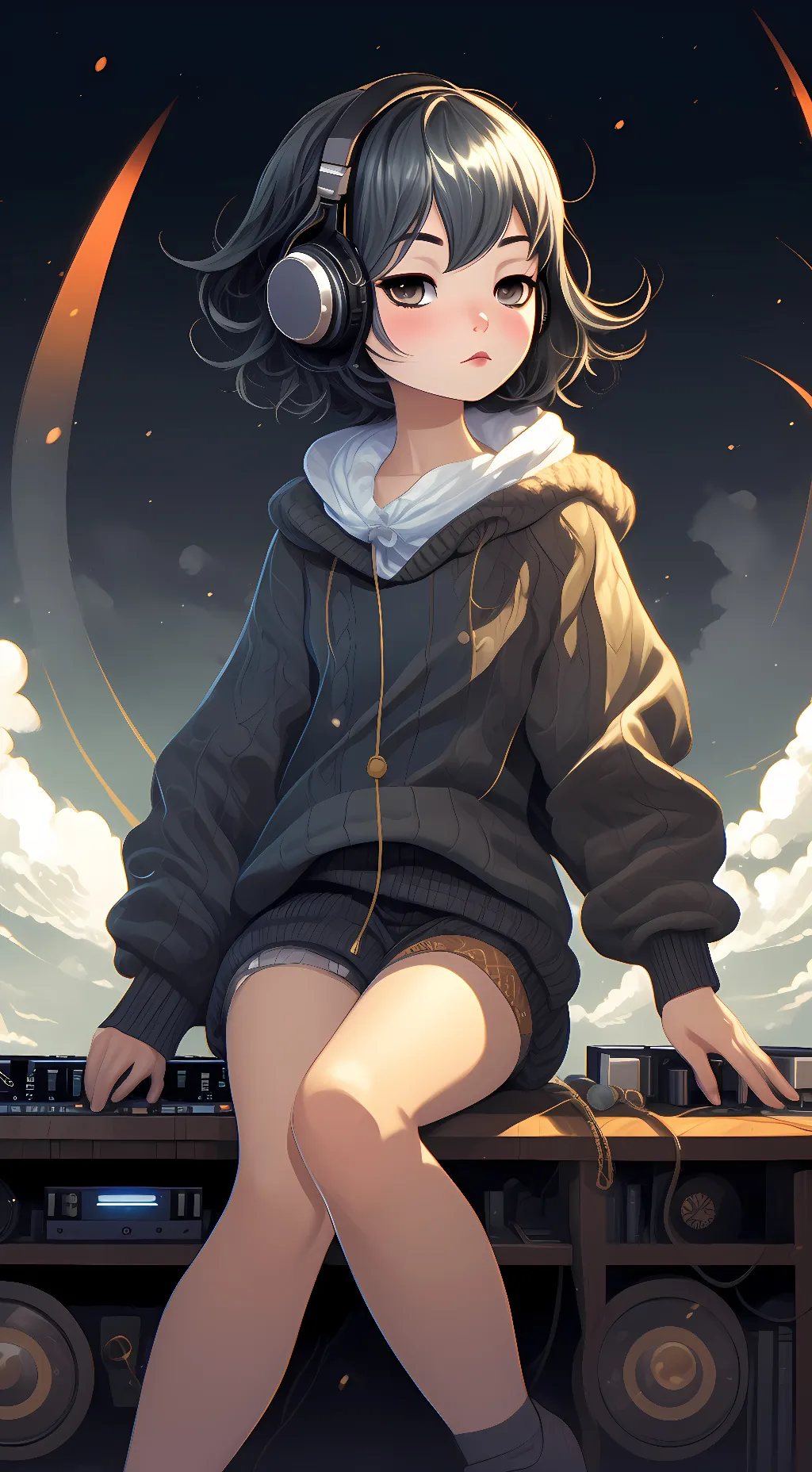 ai character: me irl background