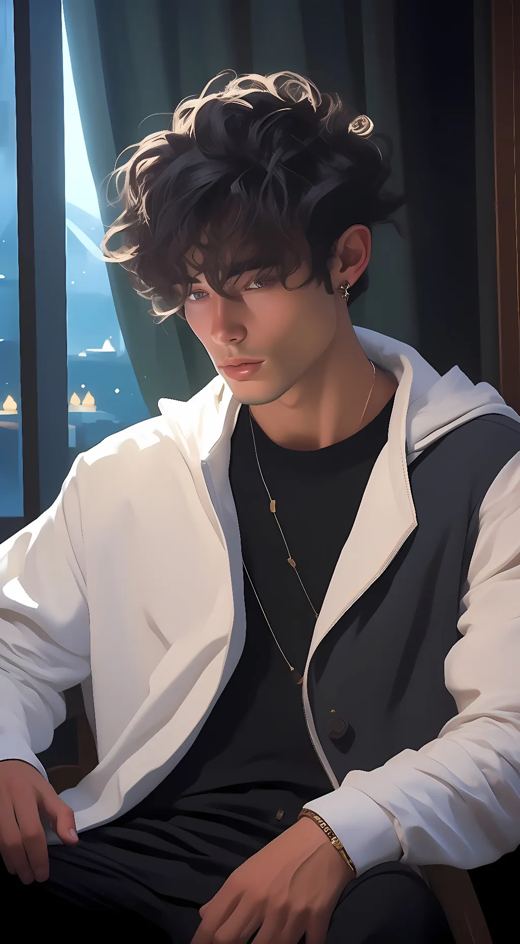 ai character: Blake background