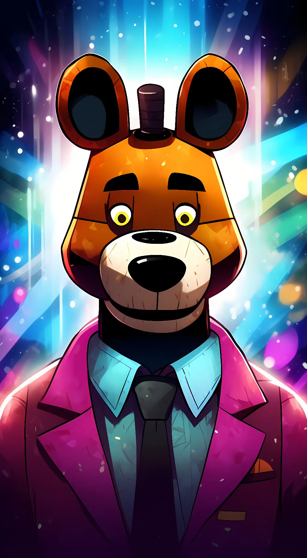 ai character: Freddy background