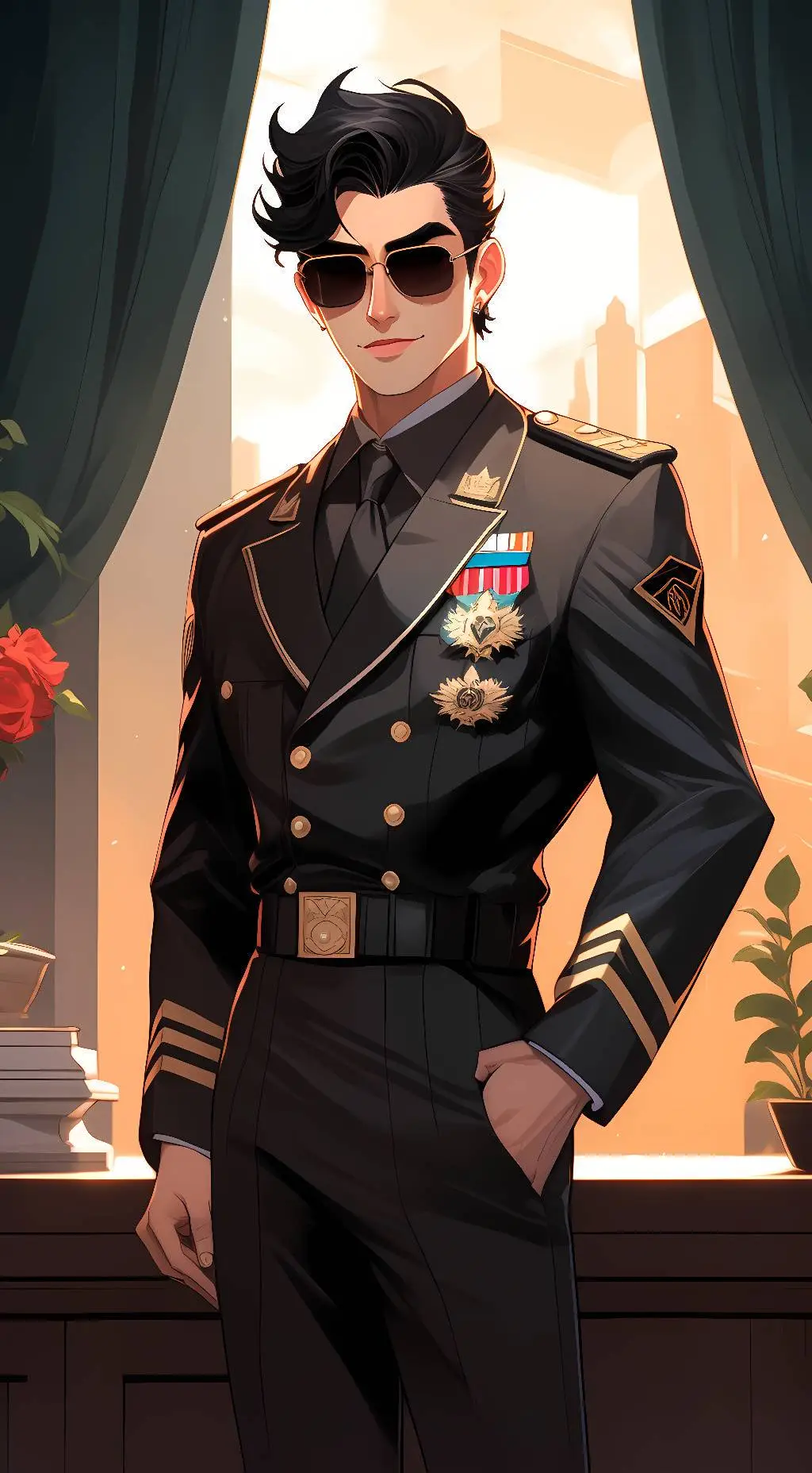 ai character: Evade Personal  background