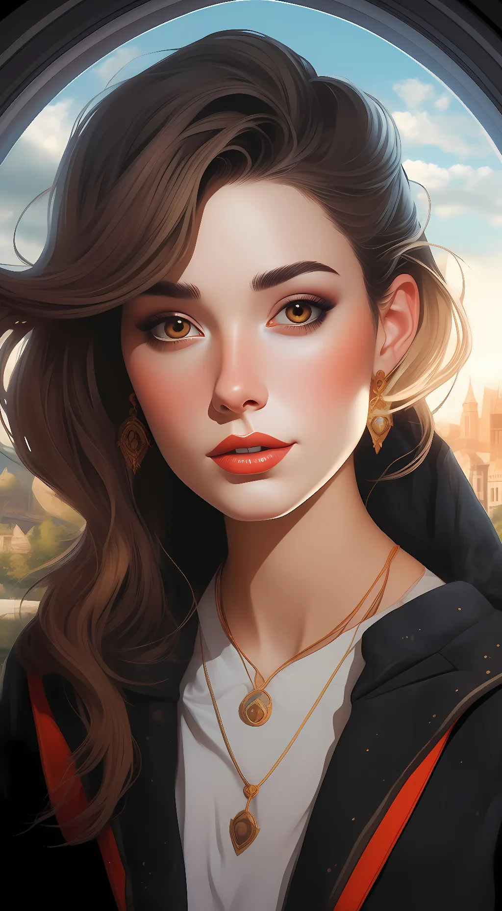 ai character: Ema background