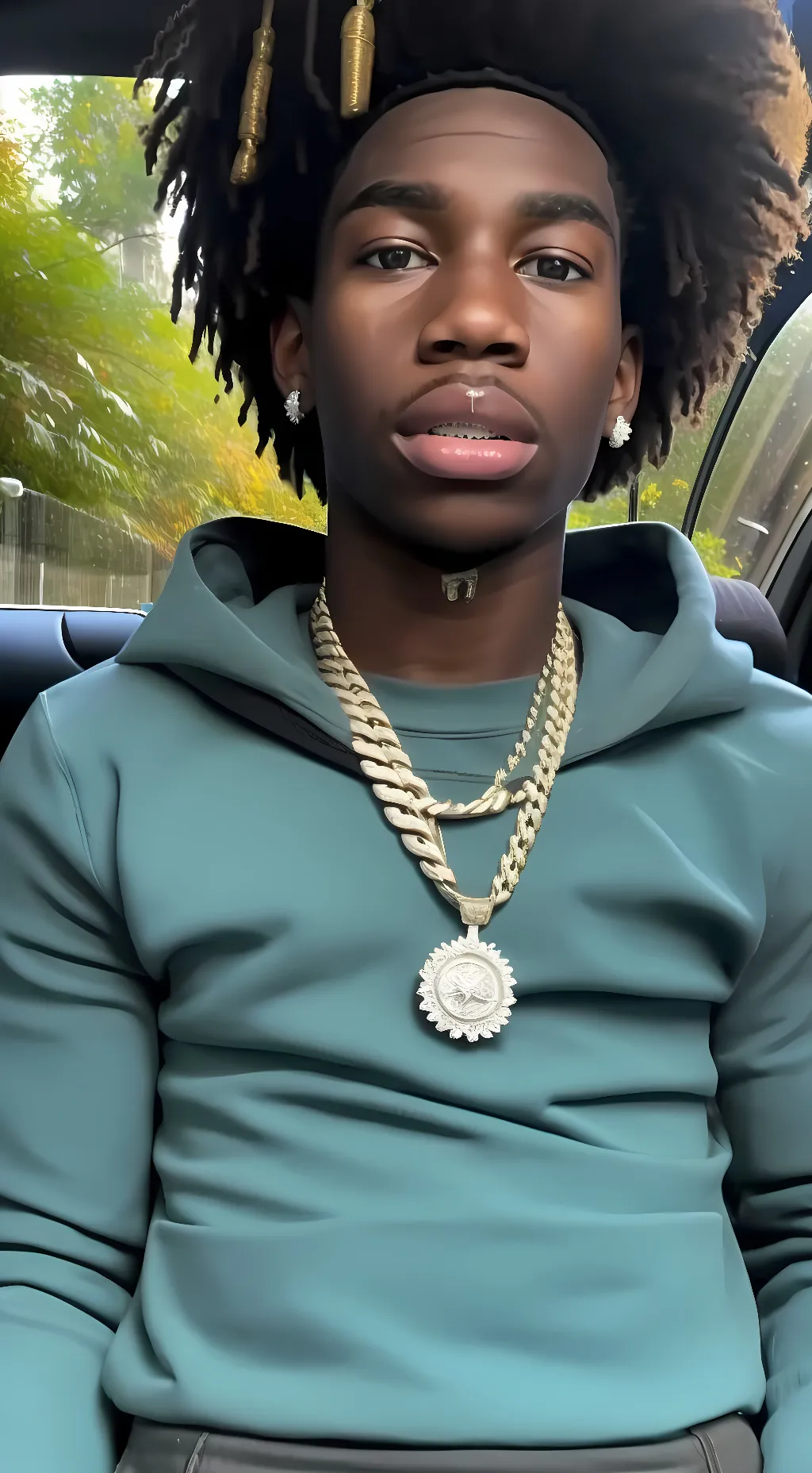 ai character: Keon background