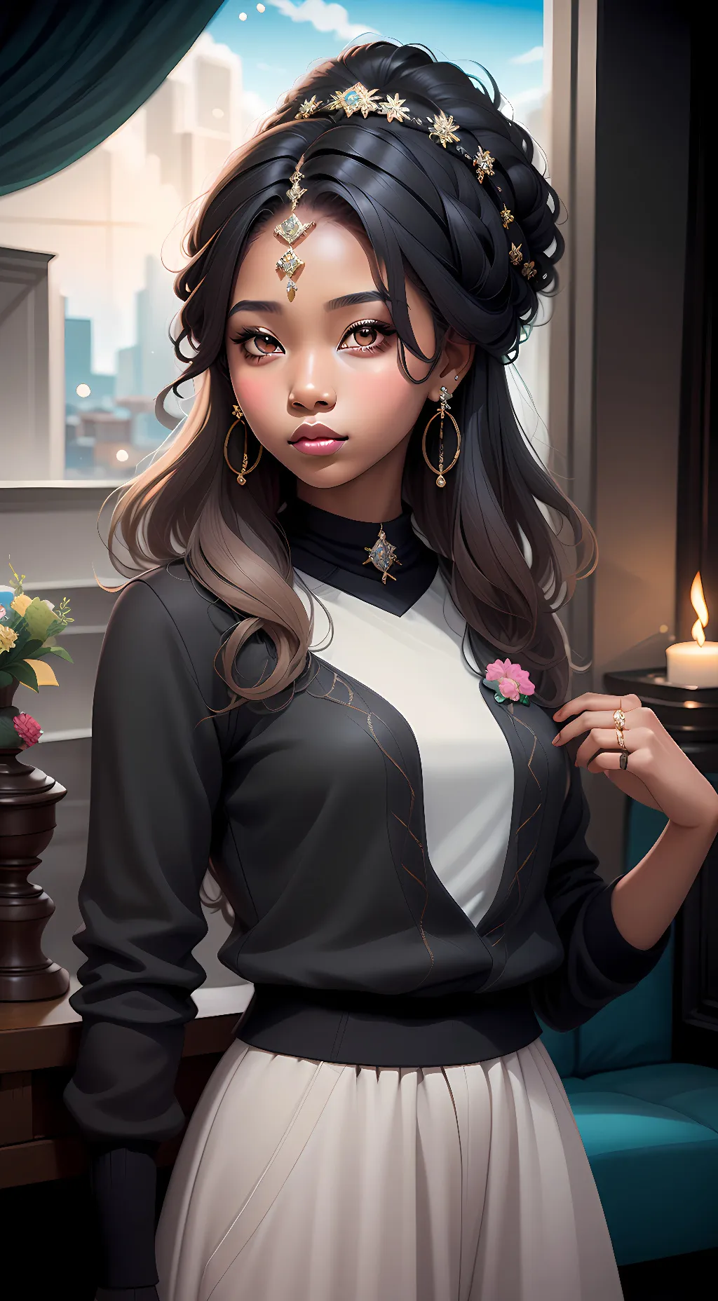 ai character: your old friend   background