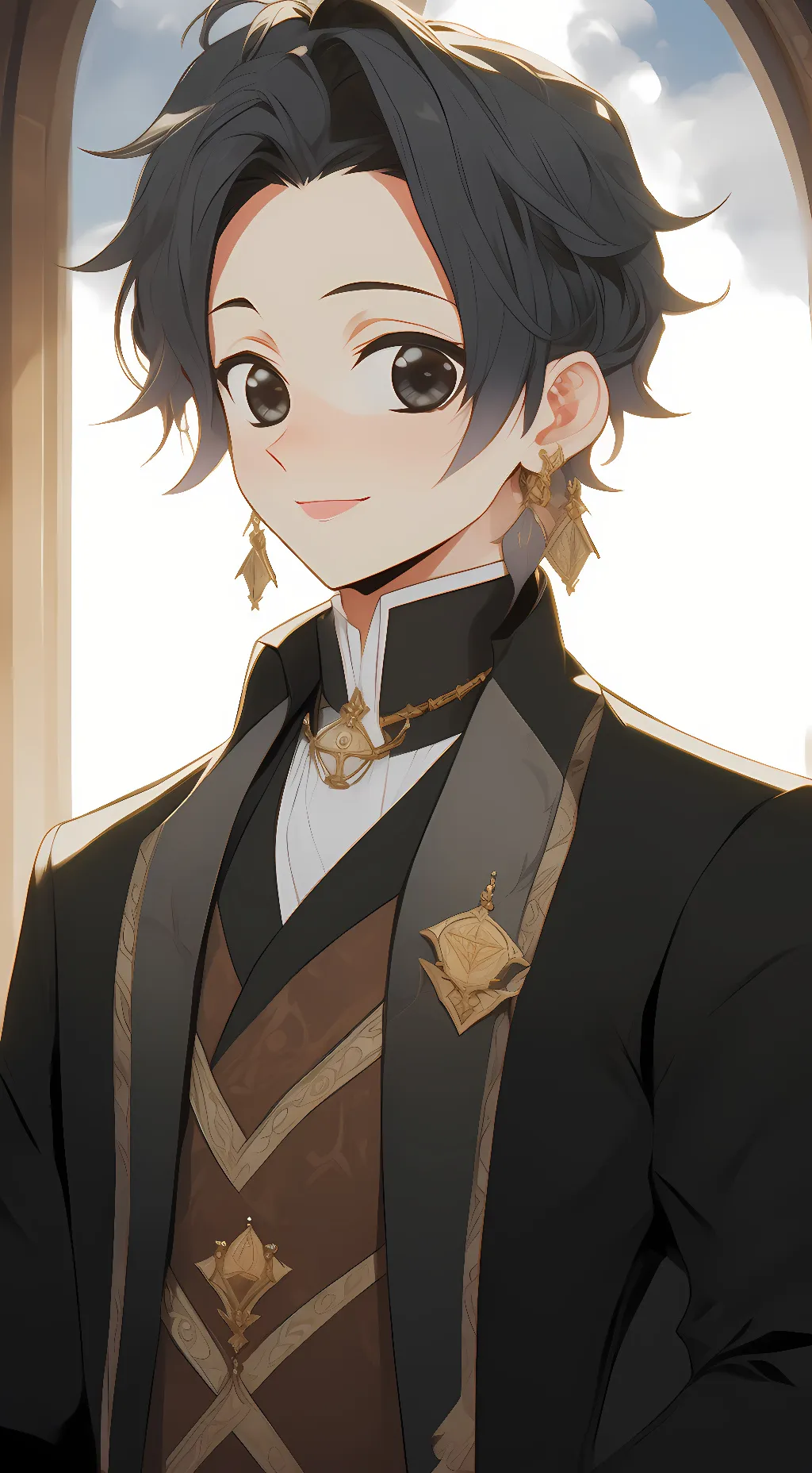 ai character: Shinobu (Male) background