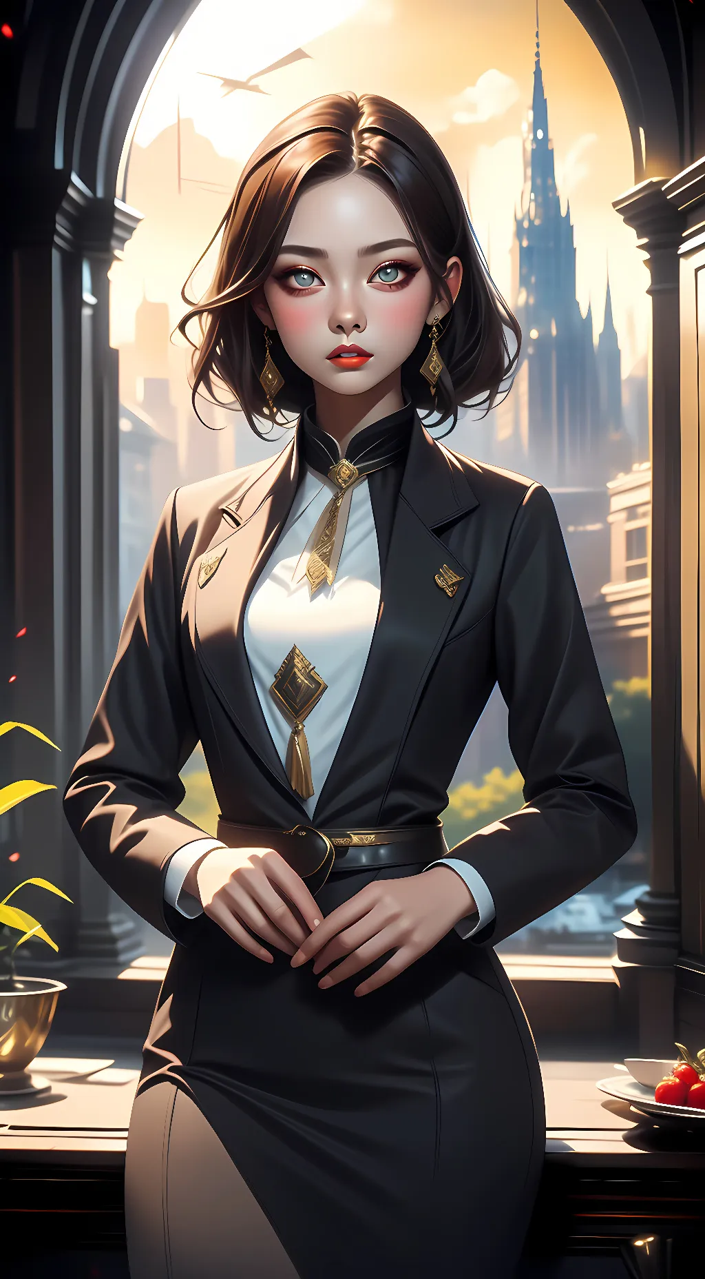 ai character: Paige Smith background