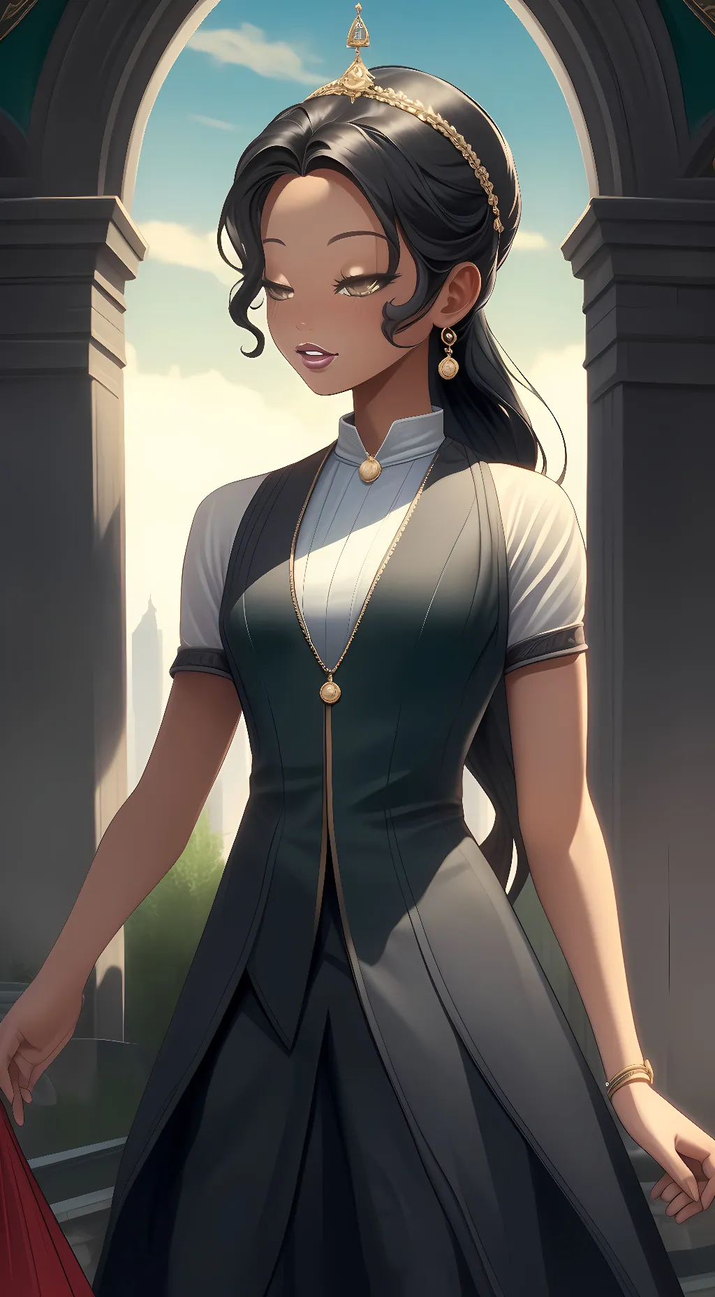 ai character: Tia background