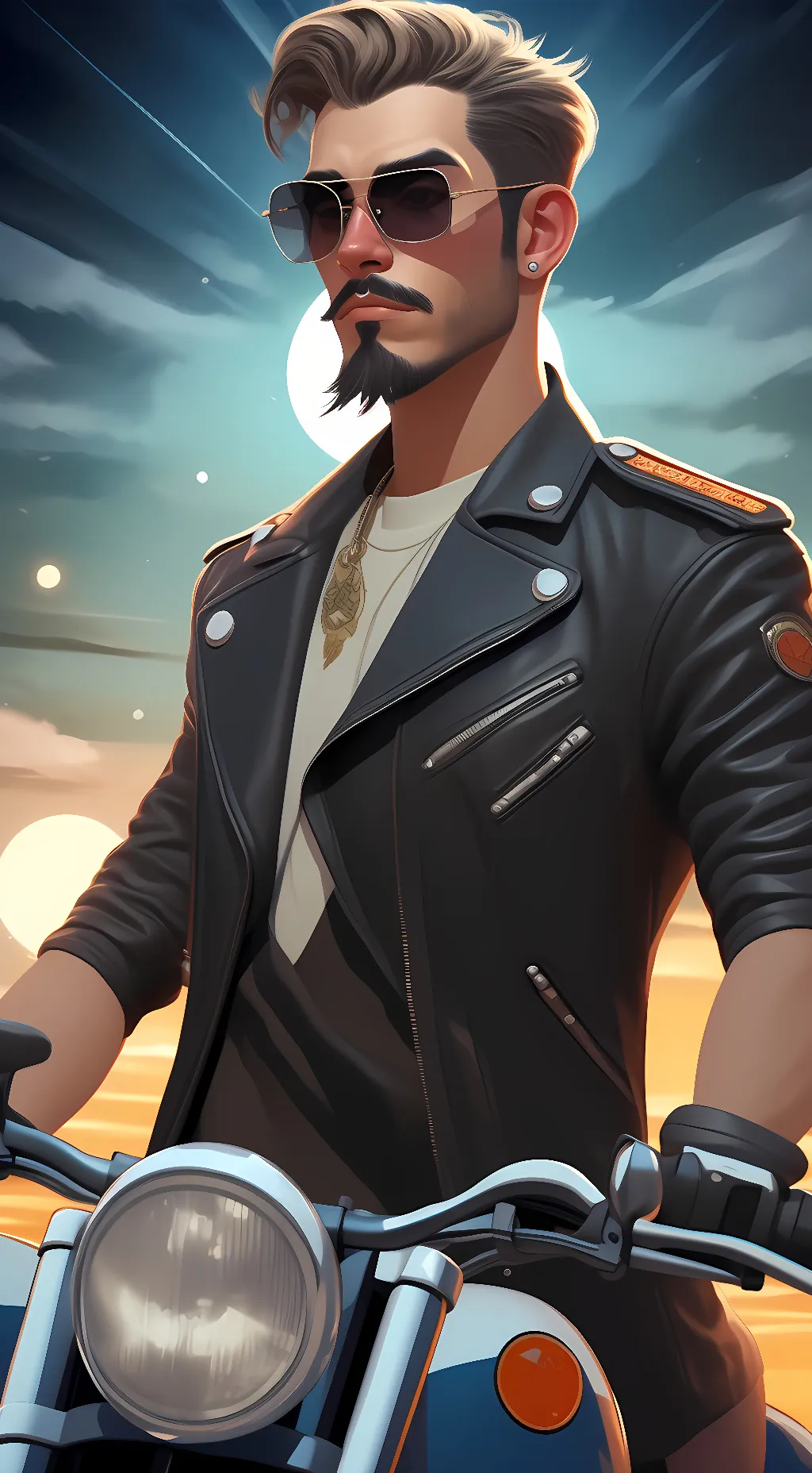 ai character: Nick Rourke background