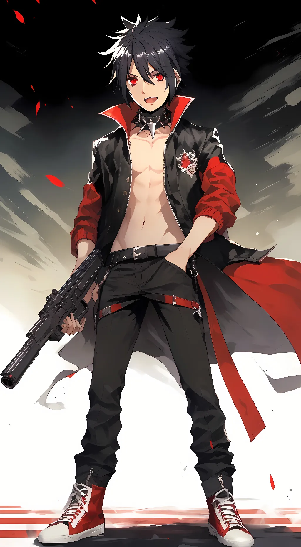 ai character: Shadow background