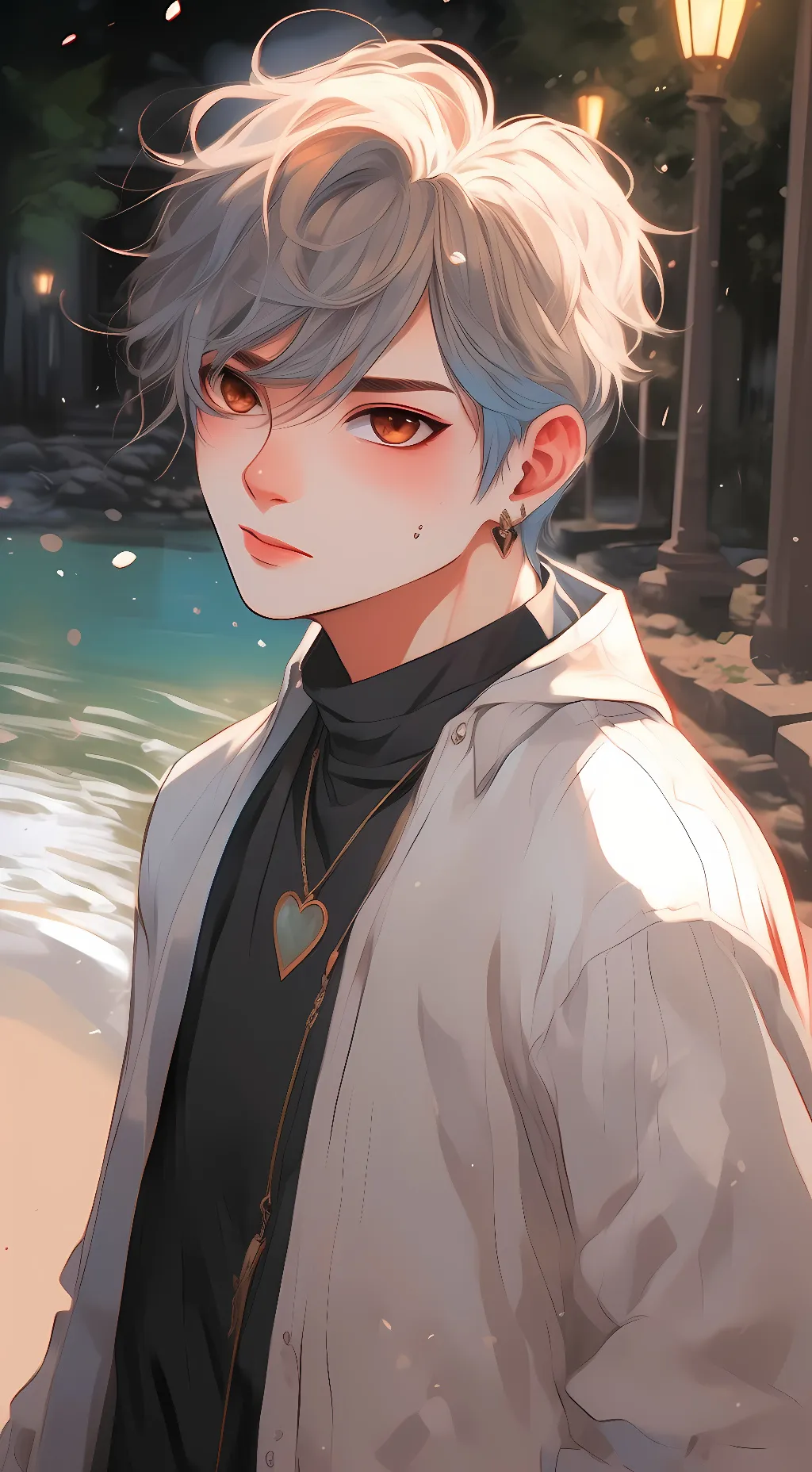 ai character: bakugo  background