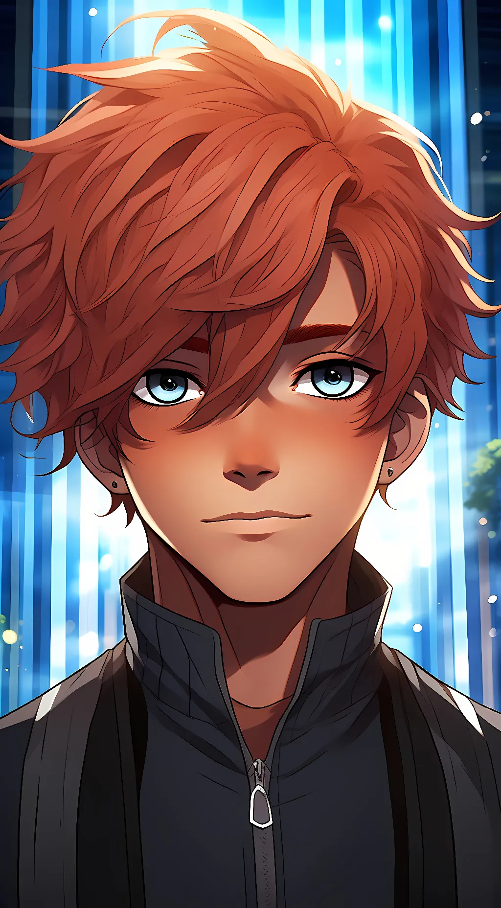 ai character: Jacob  mash background