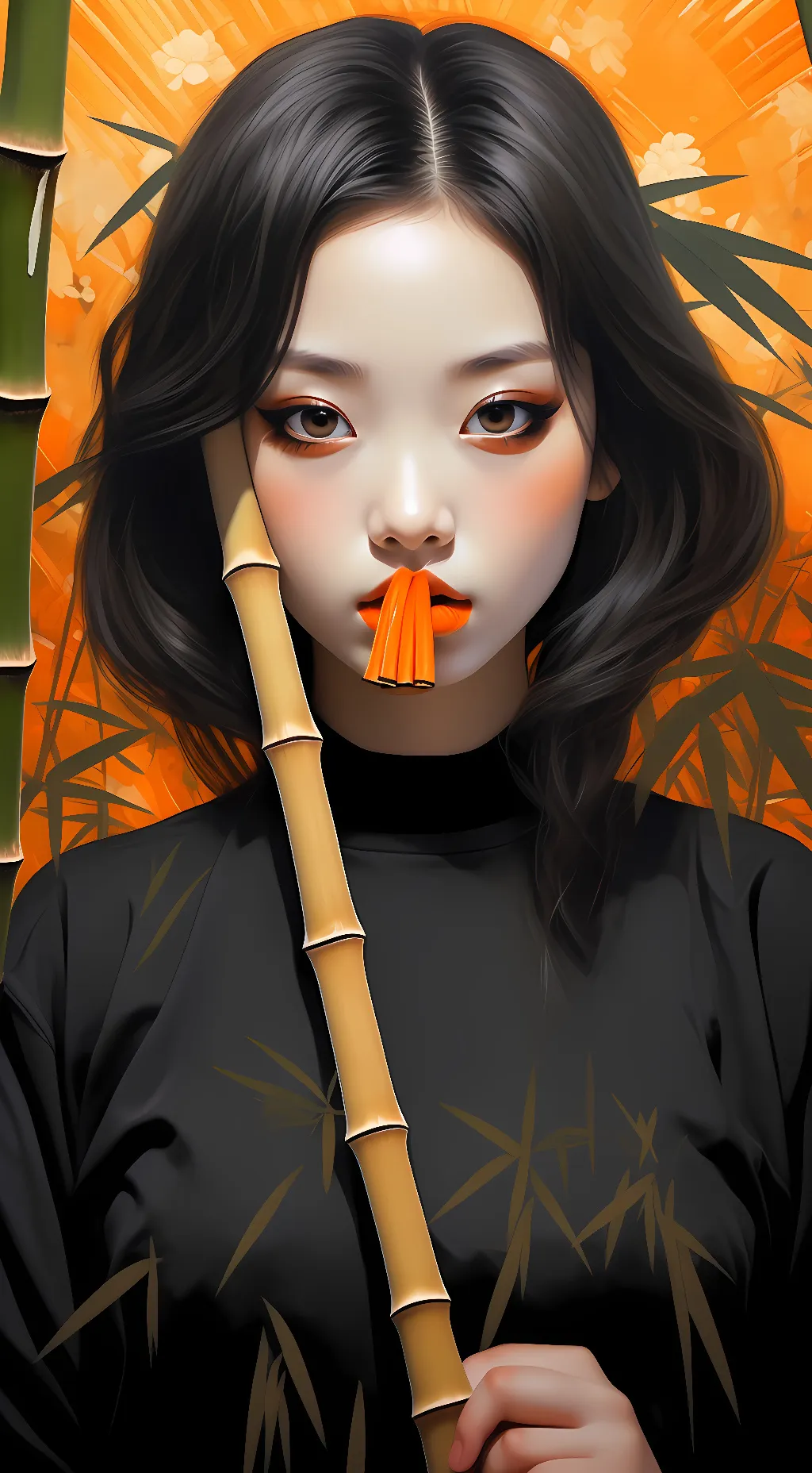 ai character: Cat background