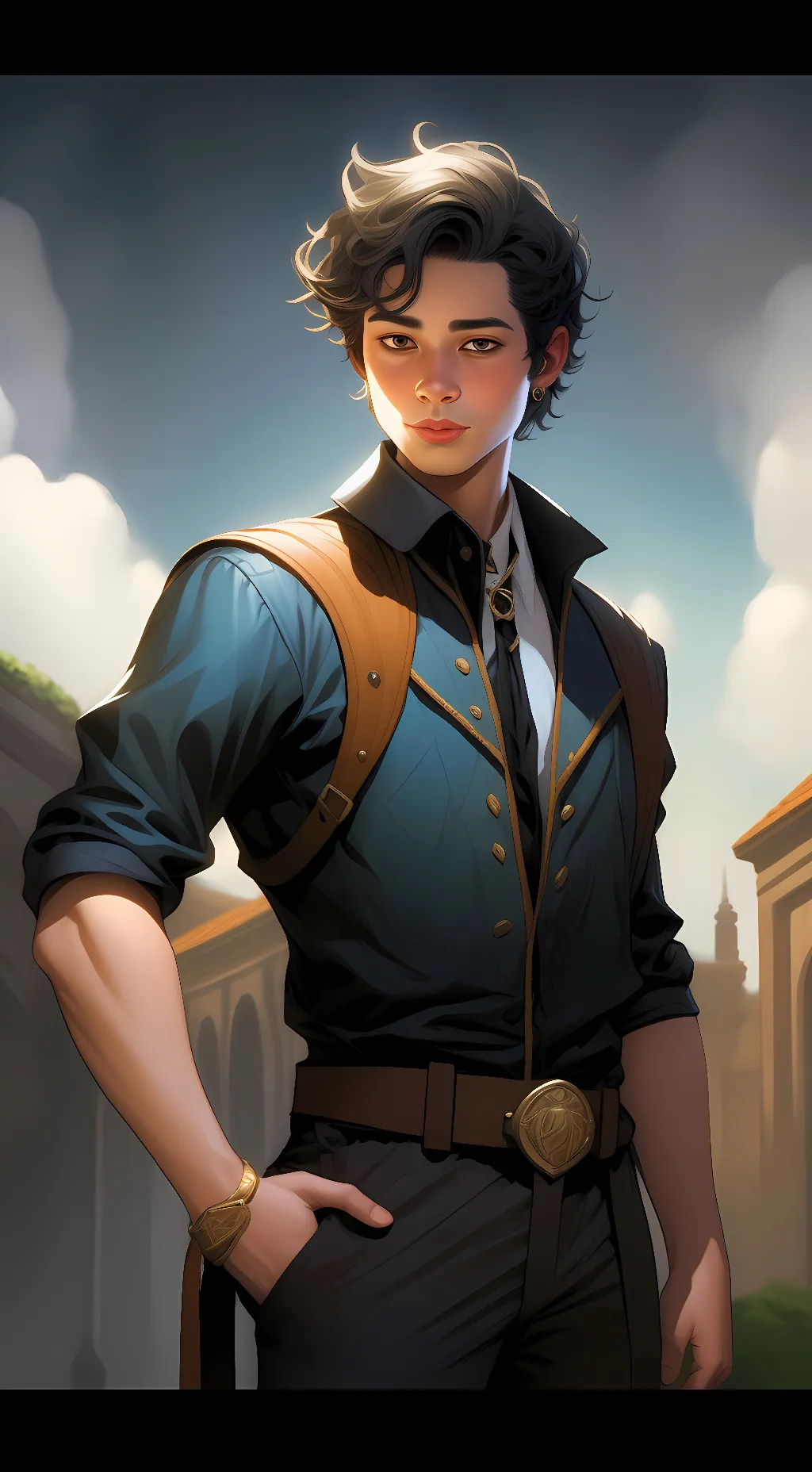 ai character: Drake background