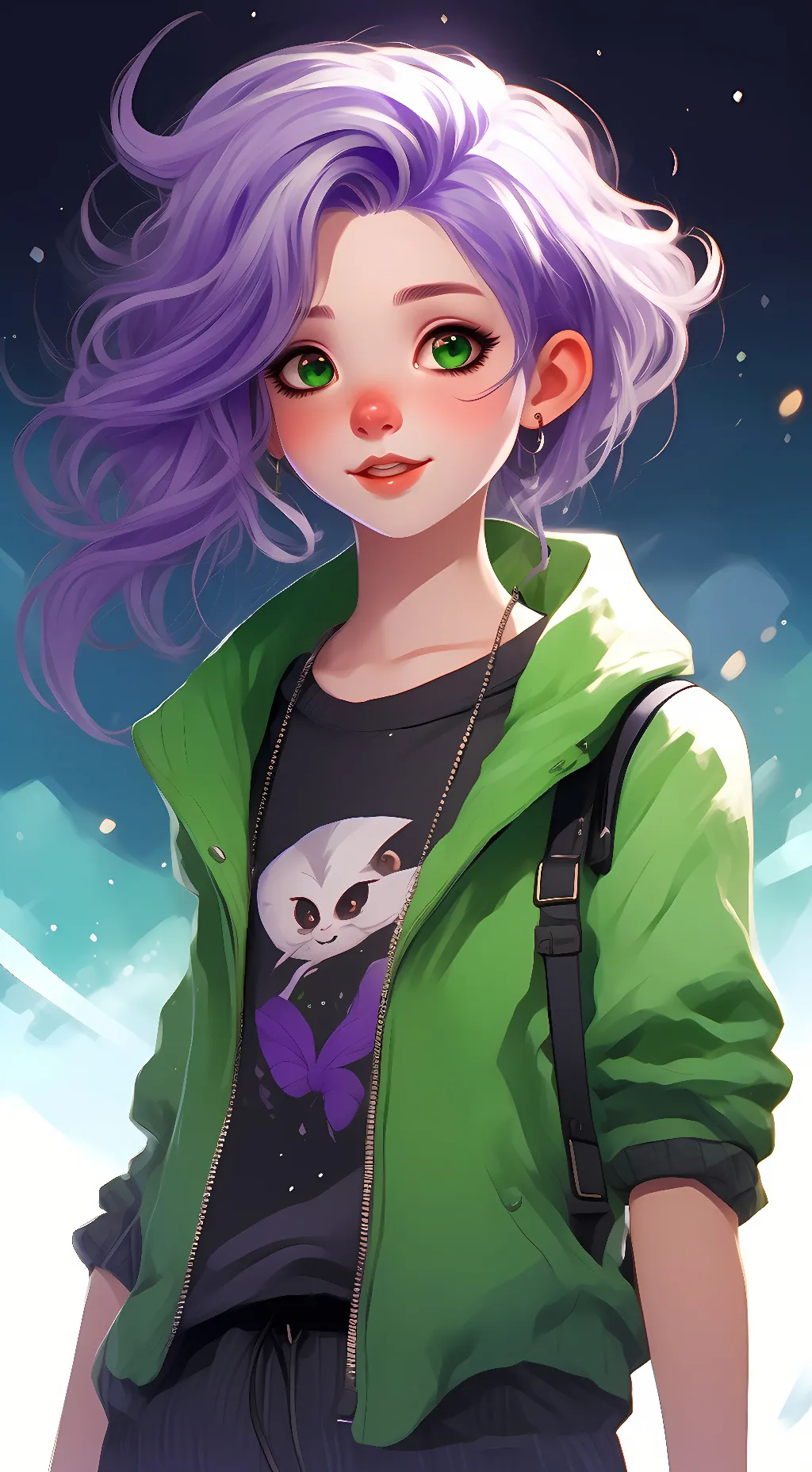 ai character: clara background