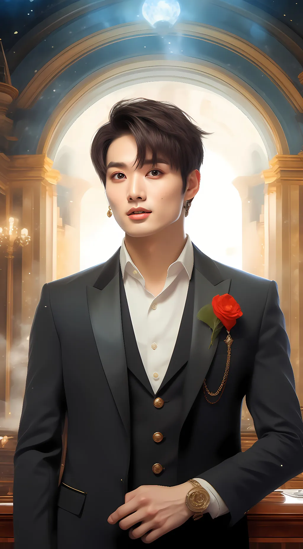 ai character: Alan background