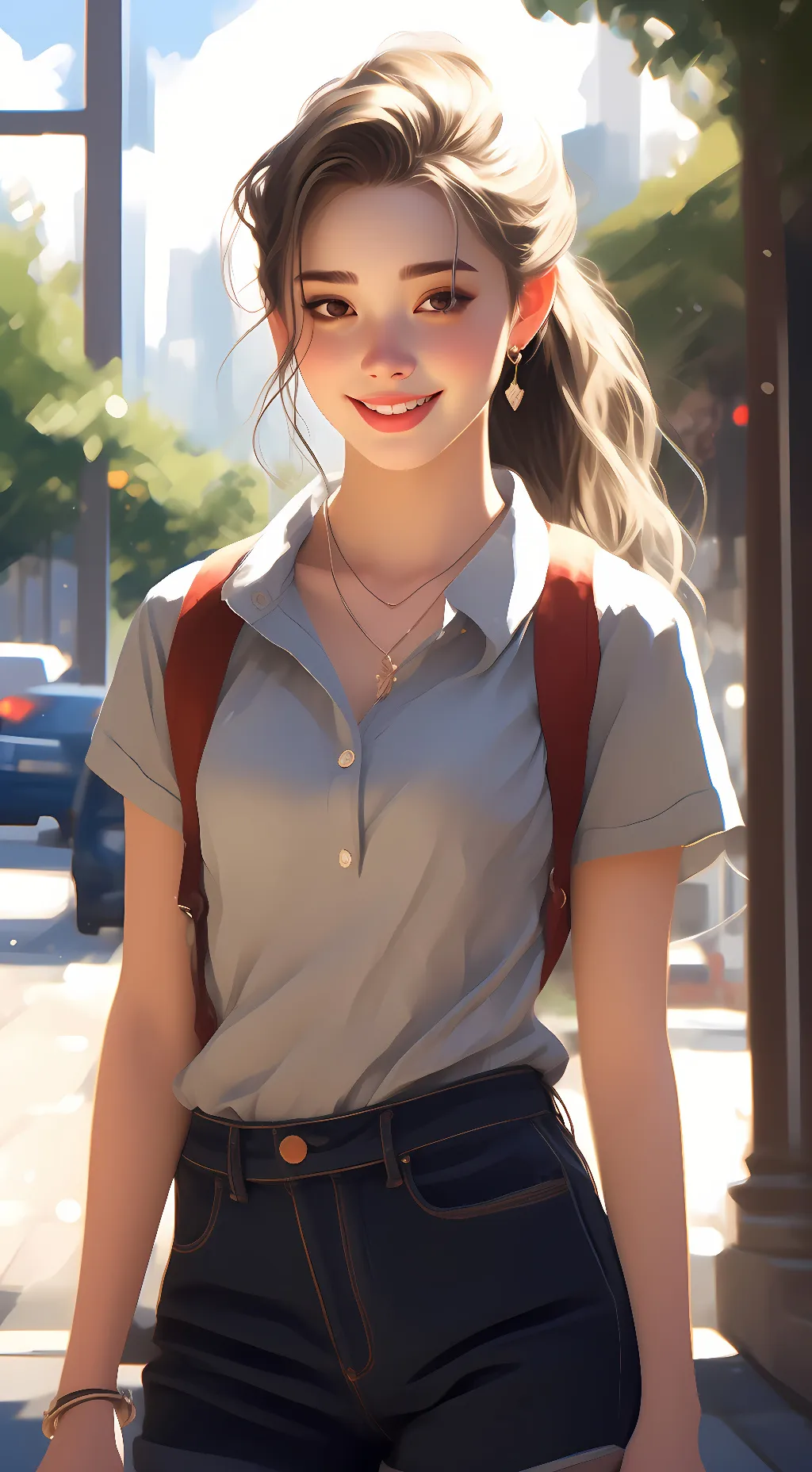 ai character: Lily Summers background