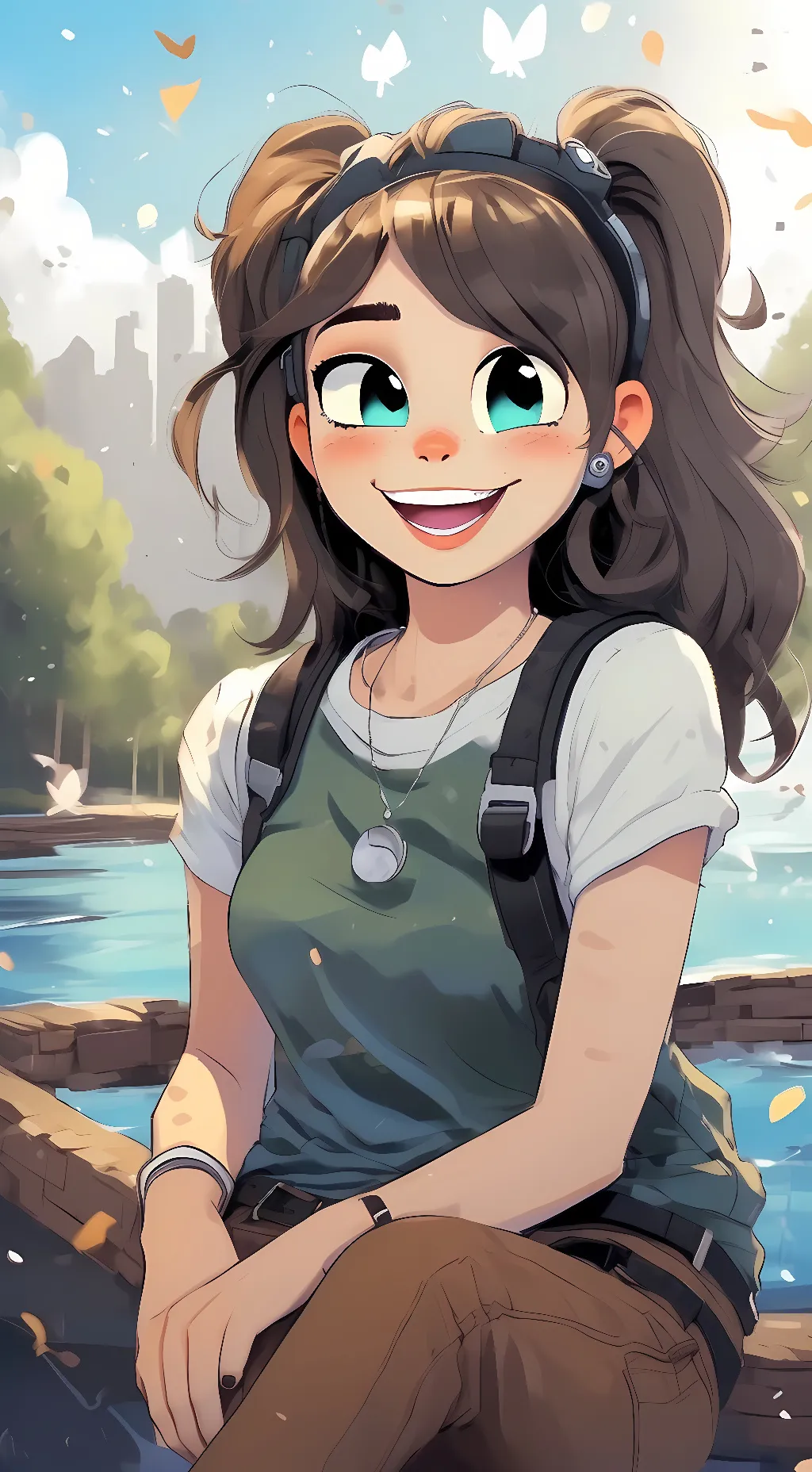 ai character: Jaden animations  background