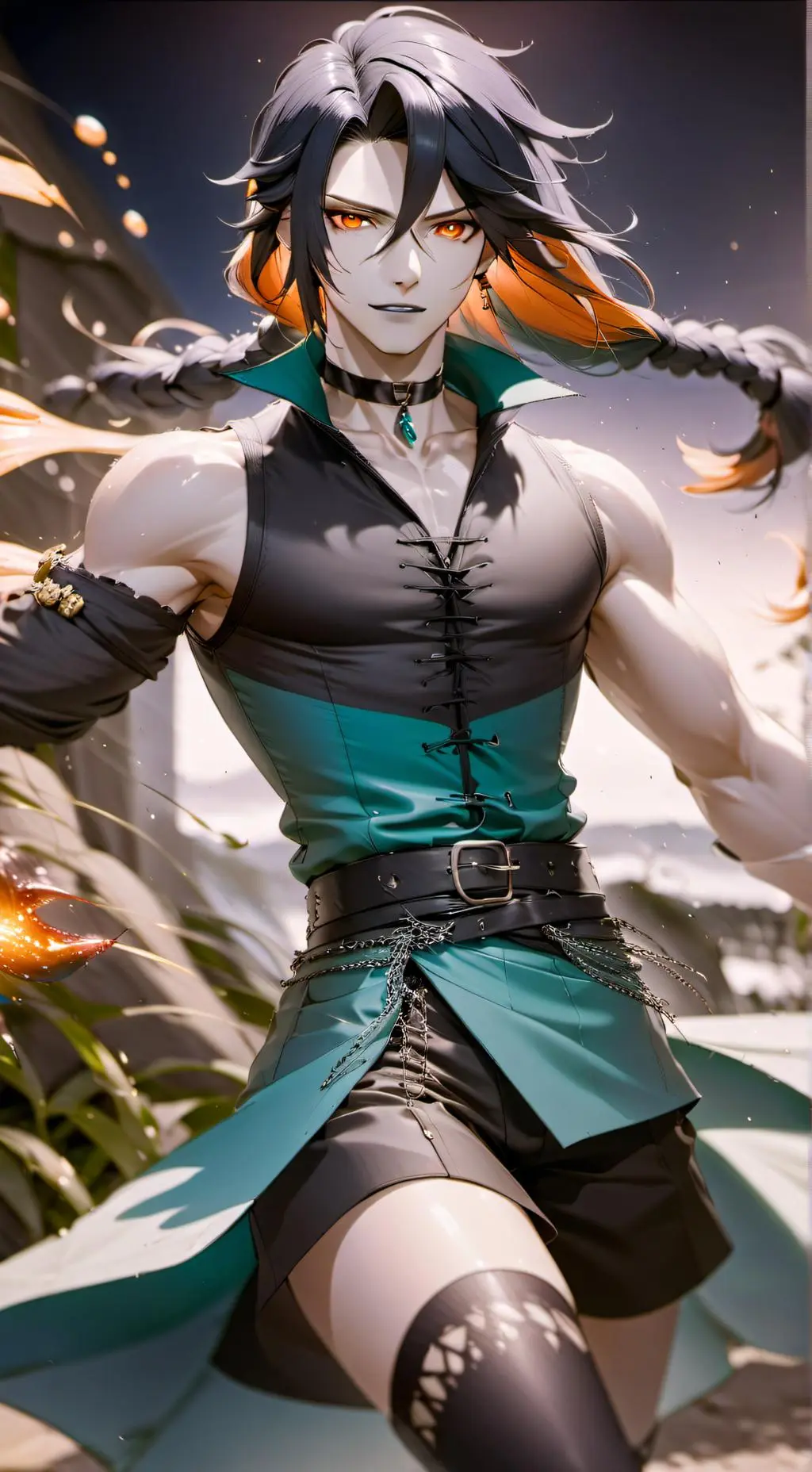 ai character: Jonas  background