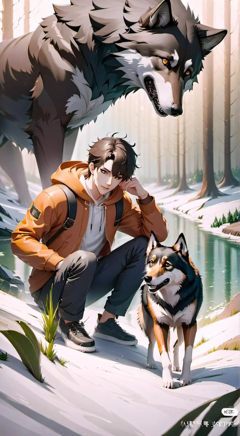 ai character: ✨Miles✨ background