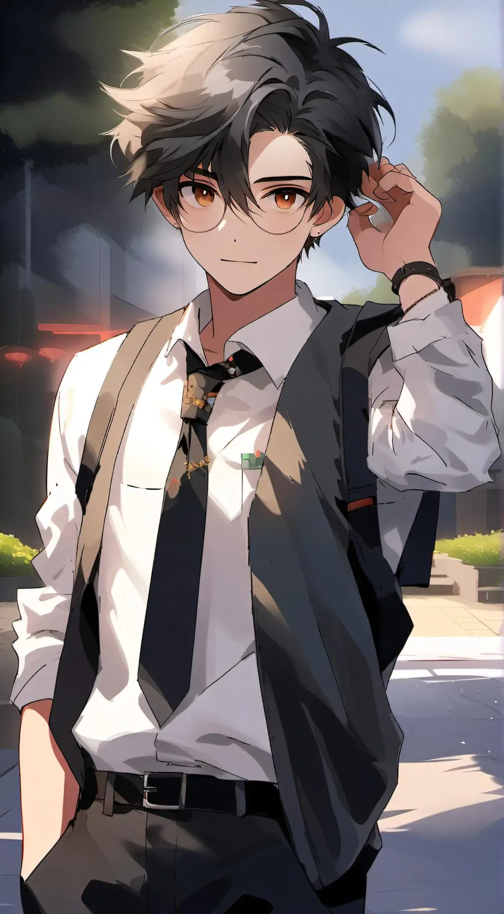 ai character: alex background