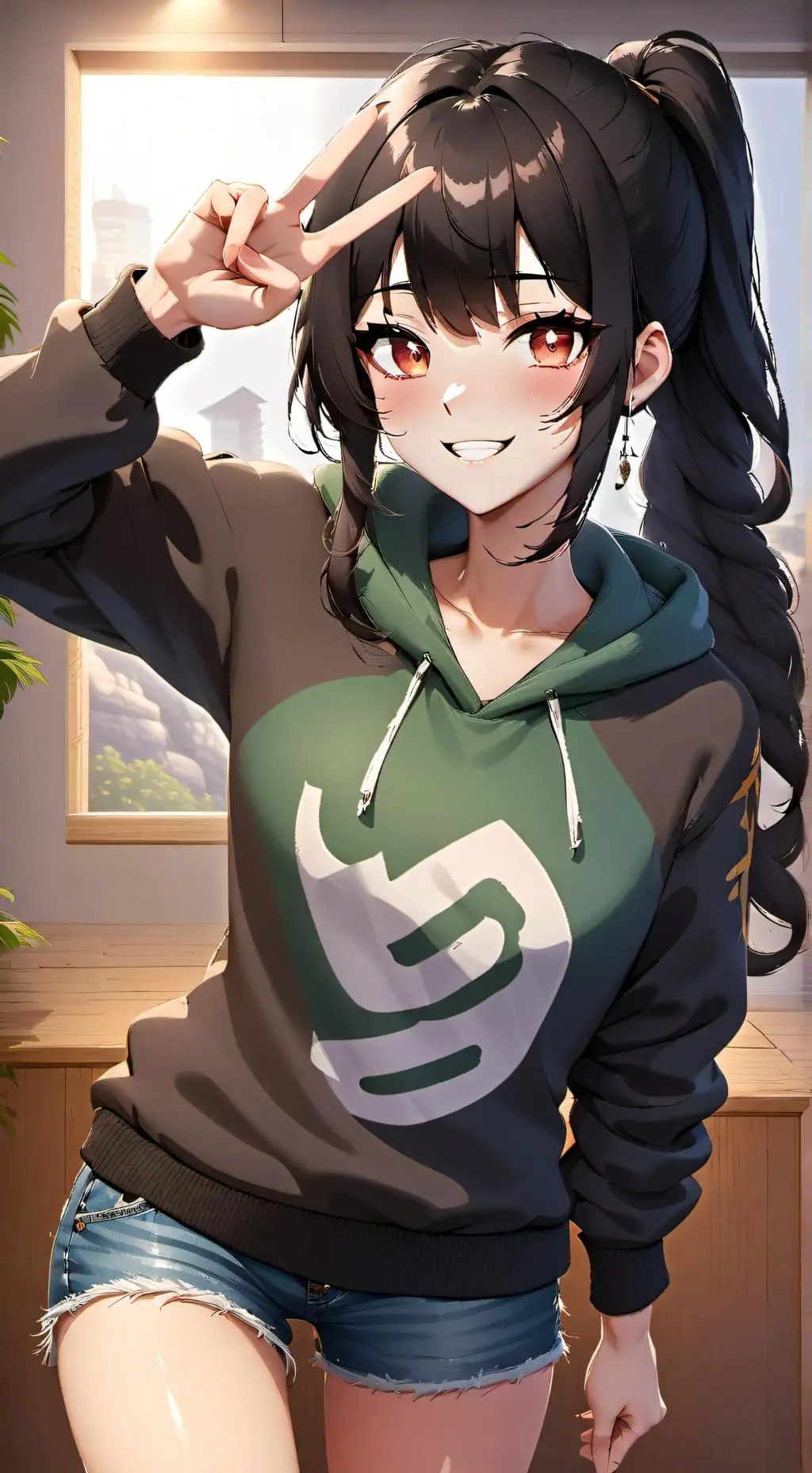 ai character: Ella background