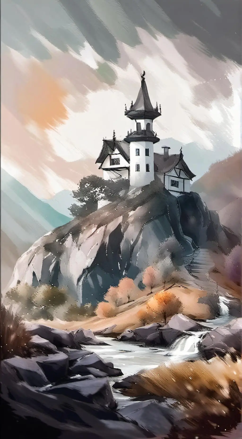 ai character: Fpe  Oc background