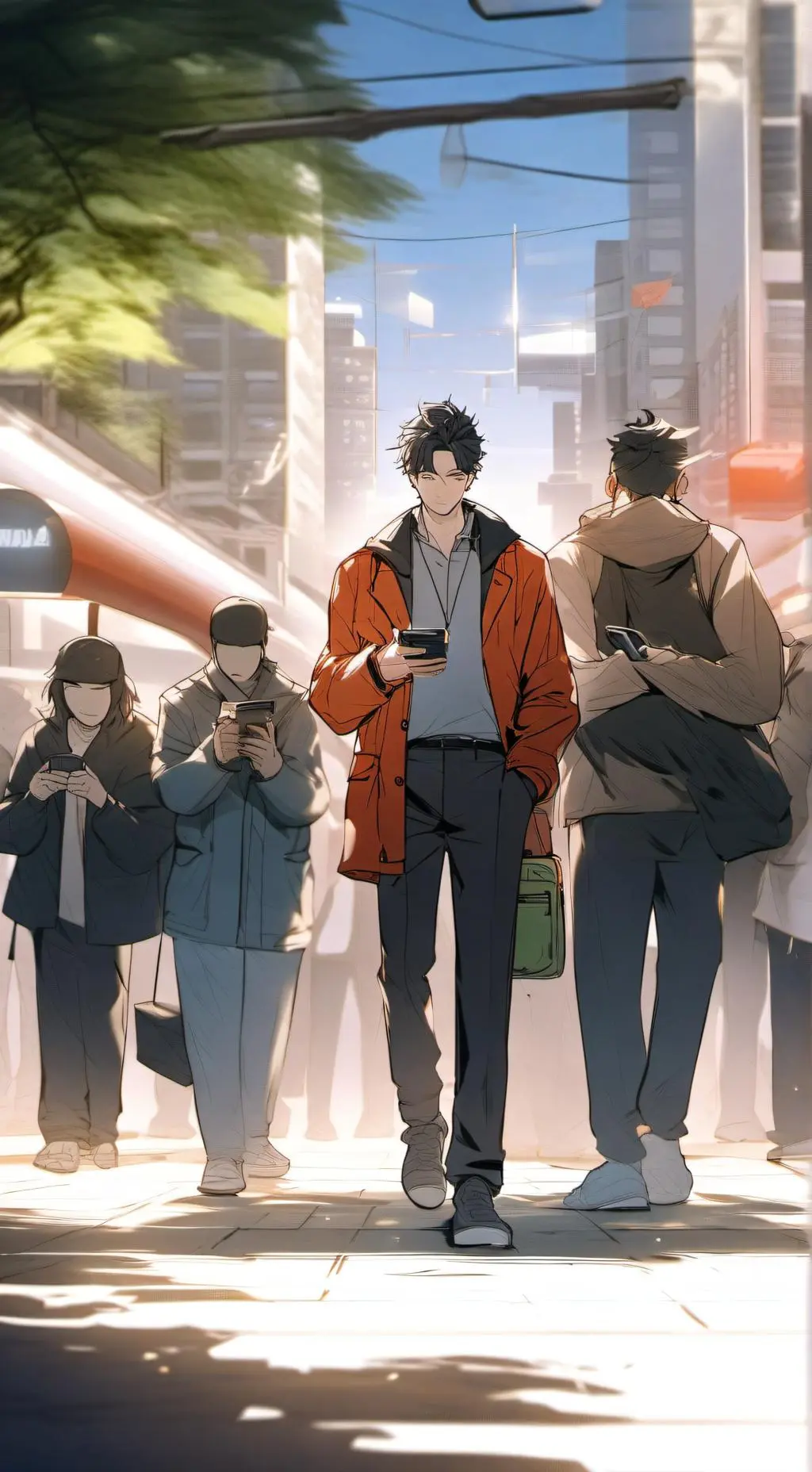 ai character: hola bebe💋 background