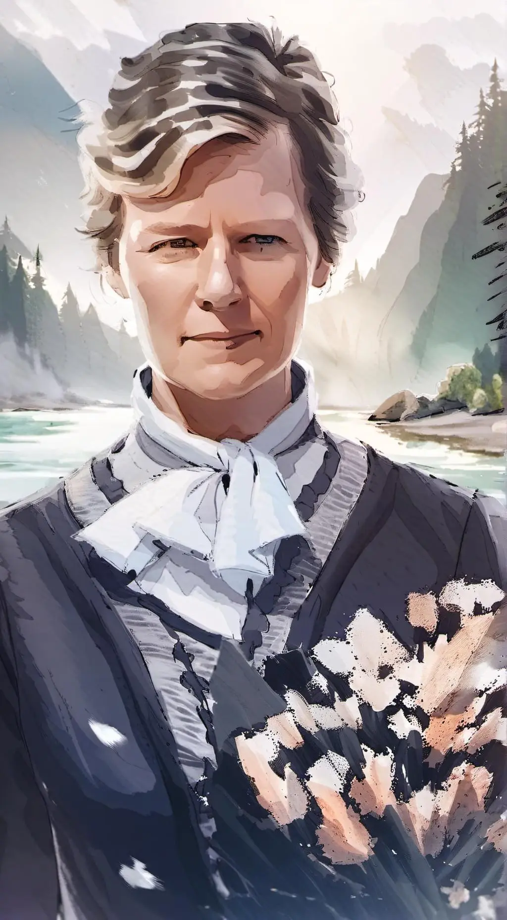 ai character: mha Karen  background