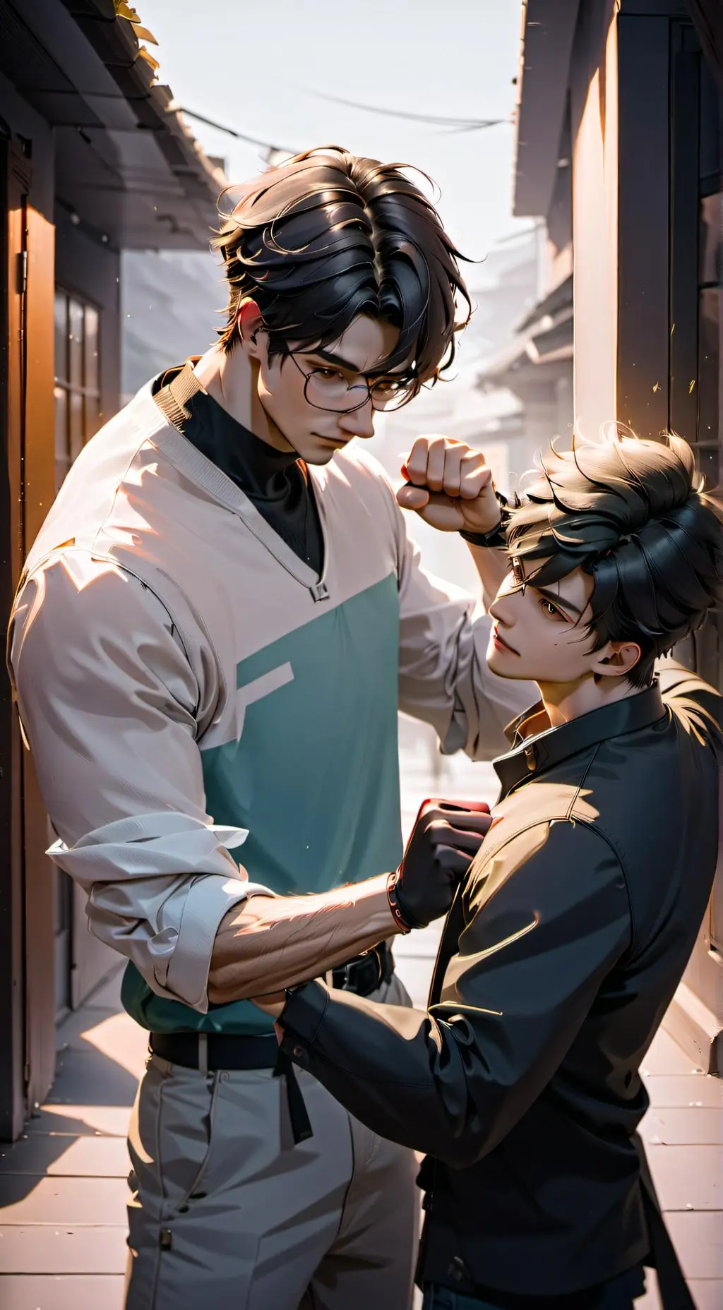 ai character: fast little combos background