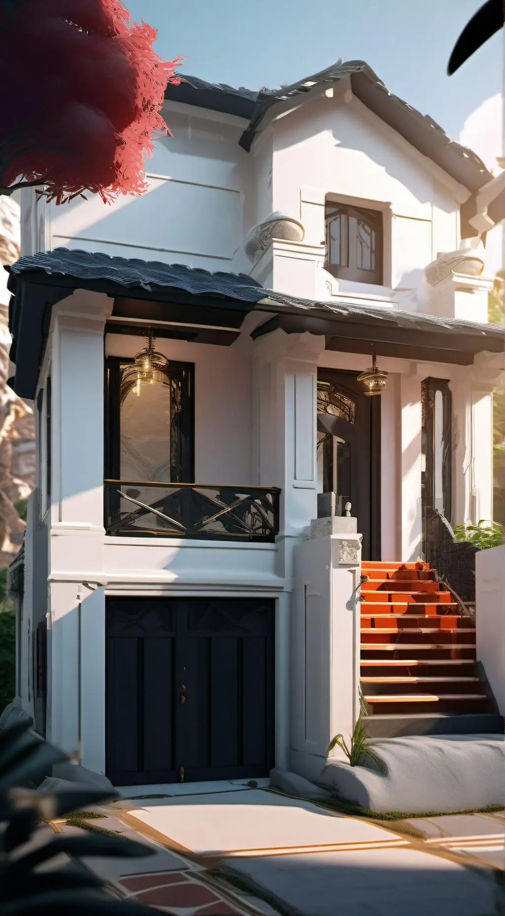 ai character: Family(Girl versio background