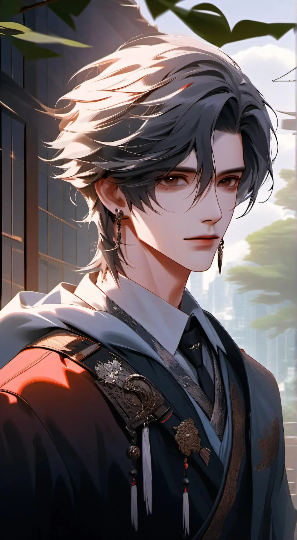 ai character: Maxime❤️ background