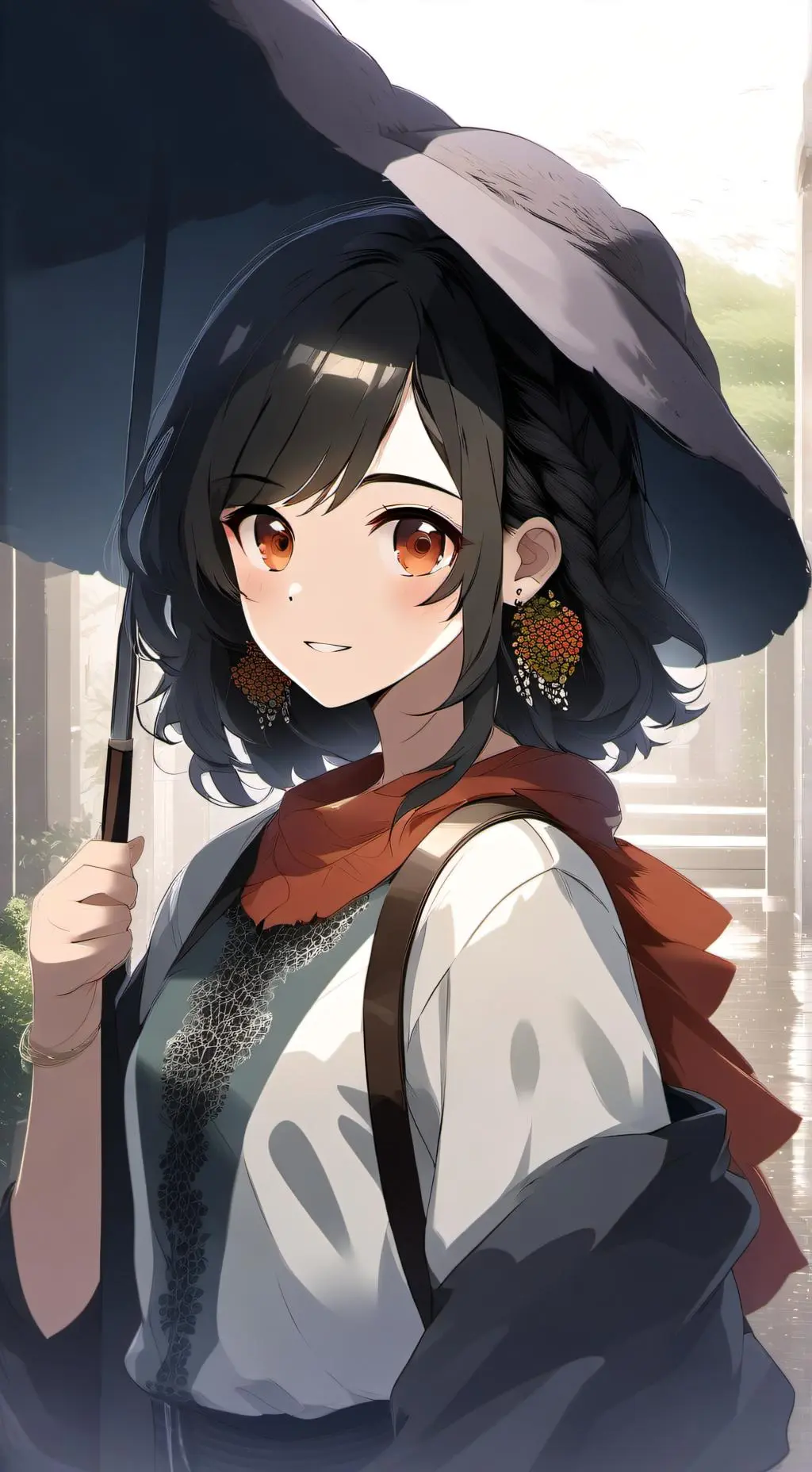 ai character: La compa vale background