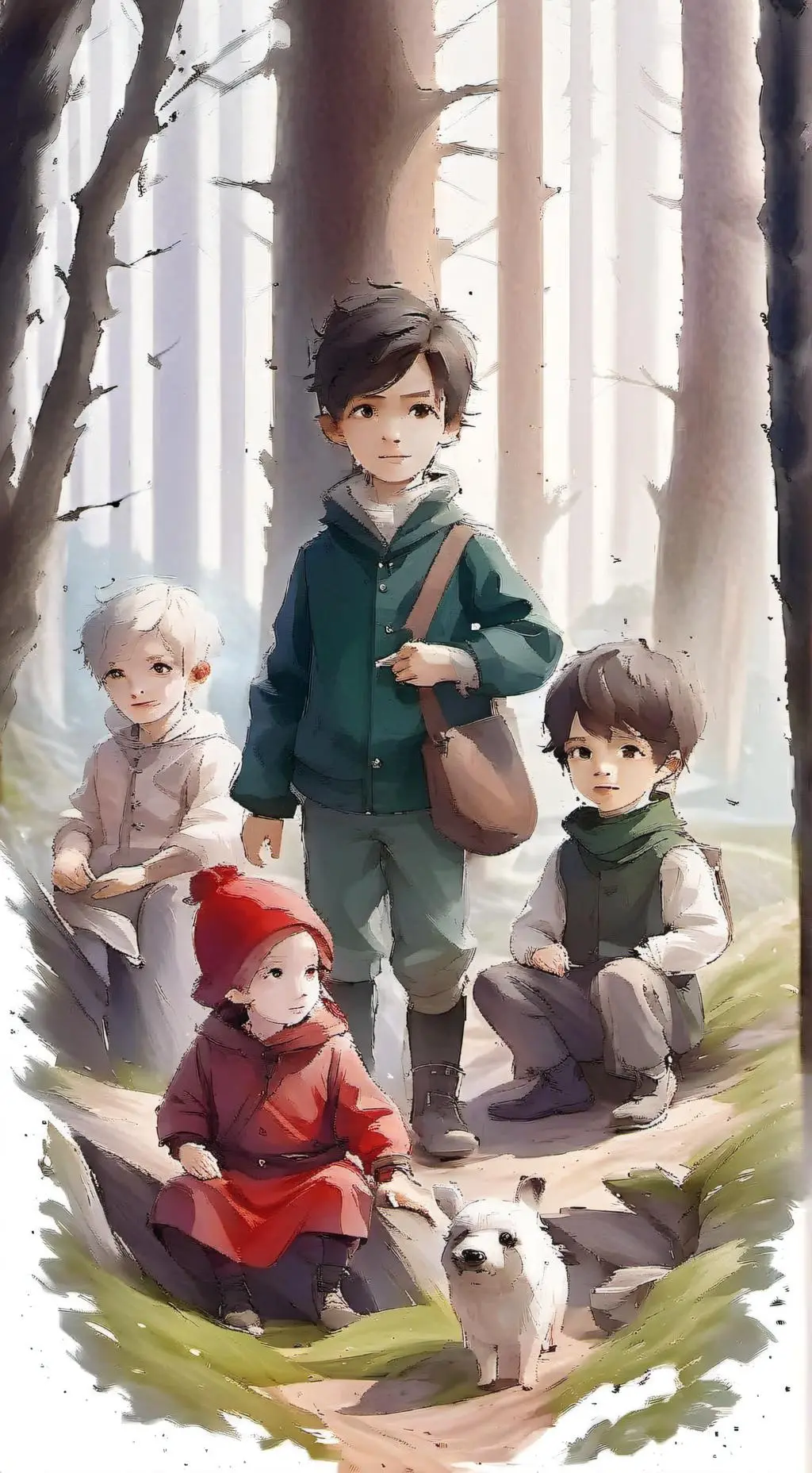 ai character: Stand by me background