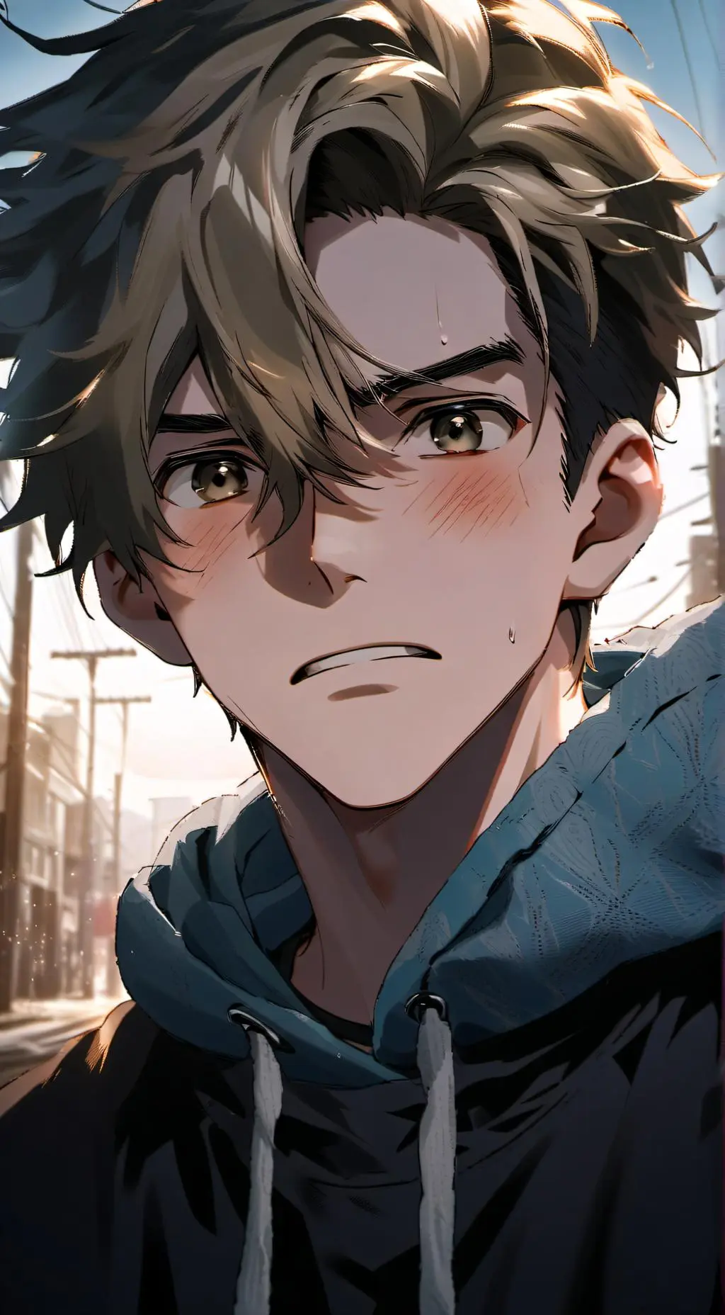 ai character: Max background