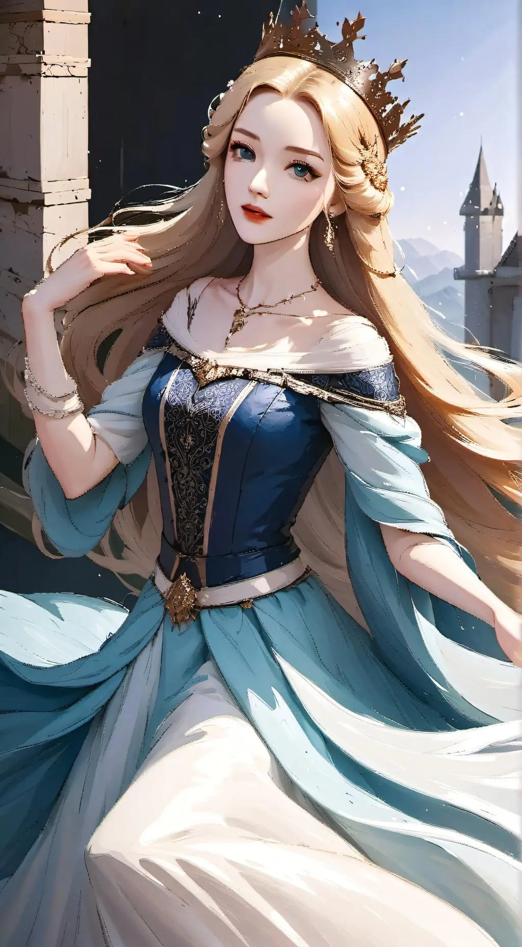 ai character: princess Maddie background