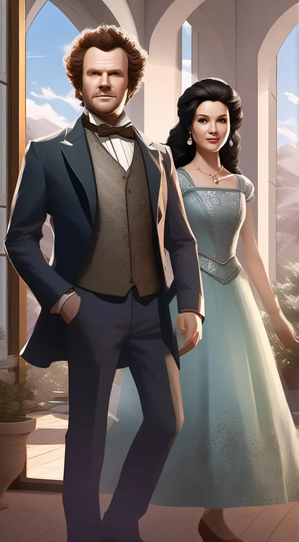 ai character: the 4 step brother background