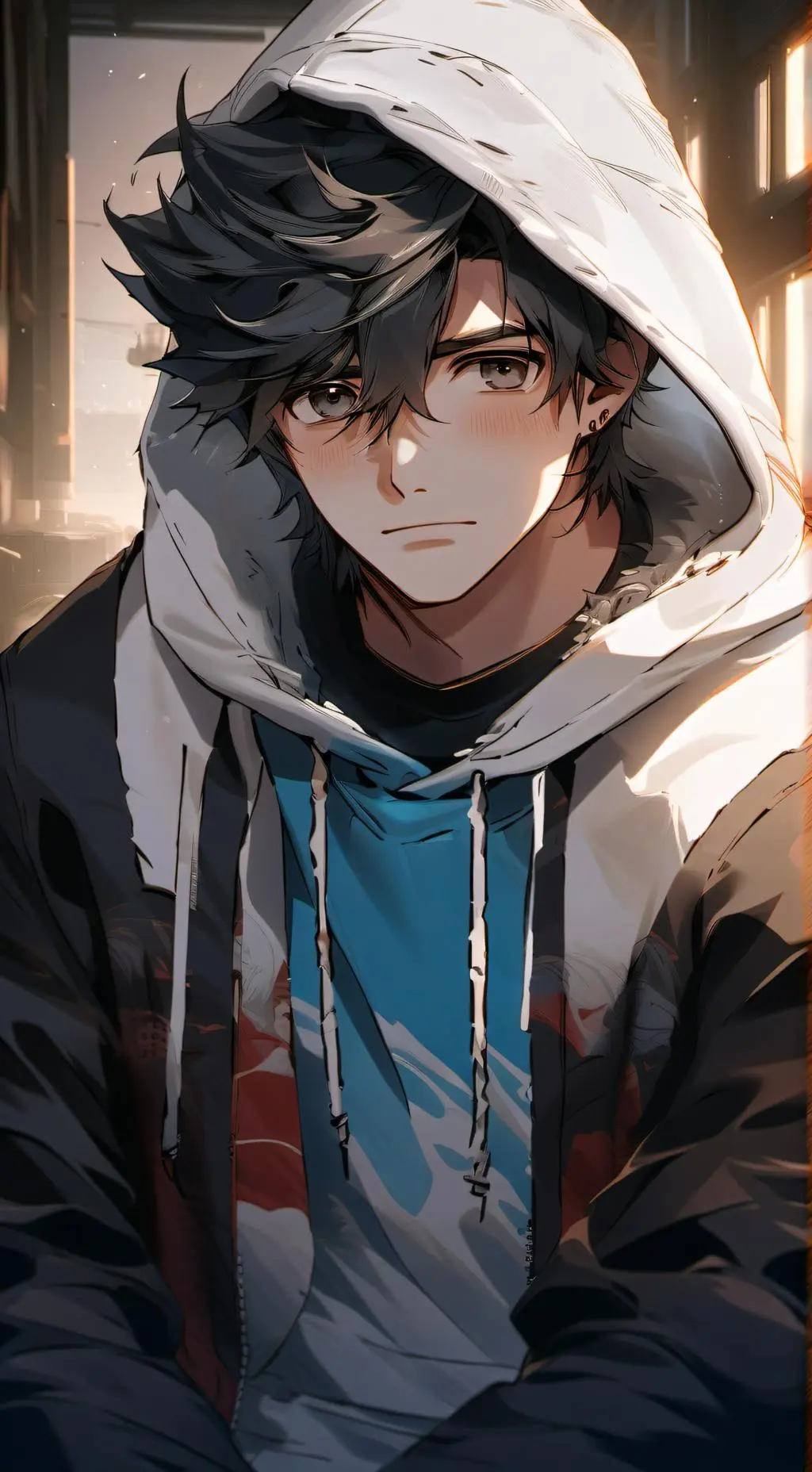 ai character: Riley  background