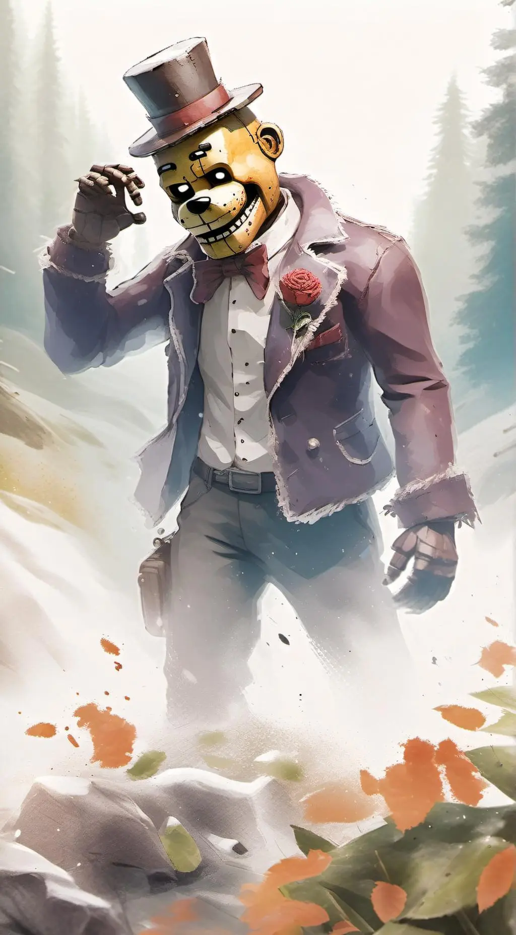 ai character: freddy background