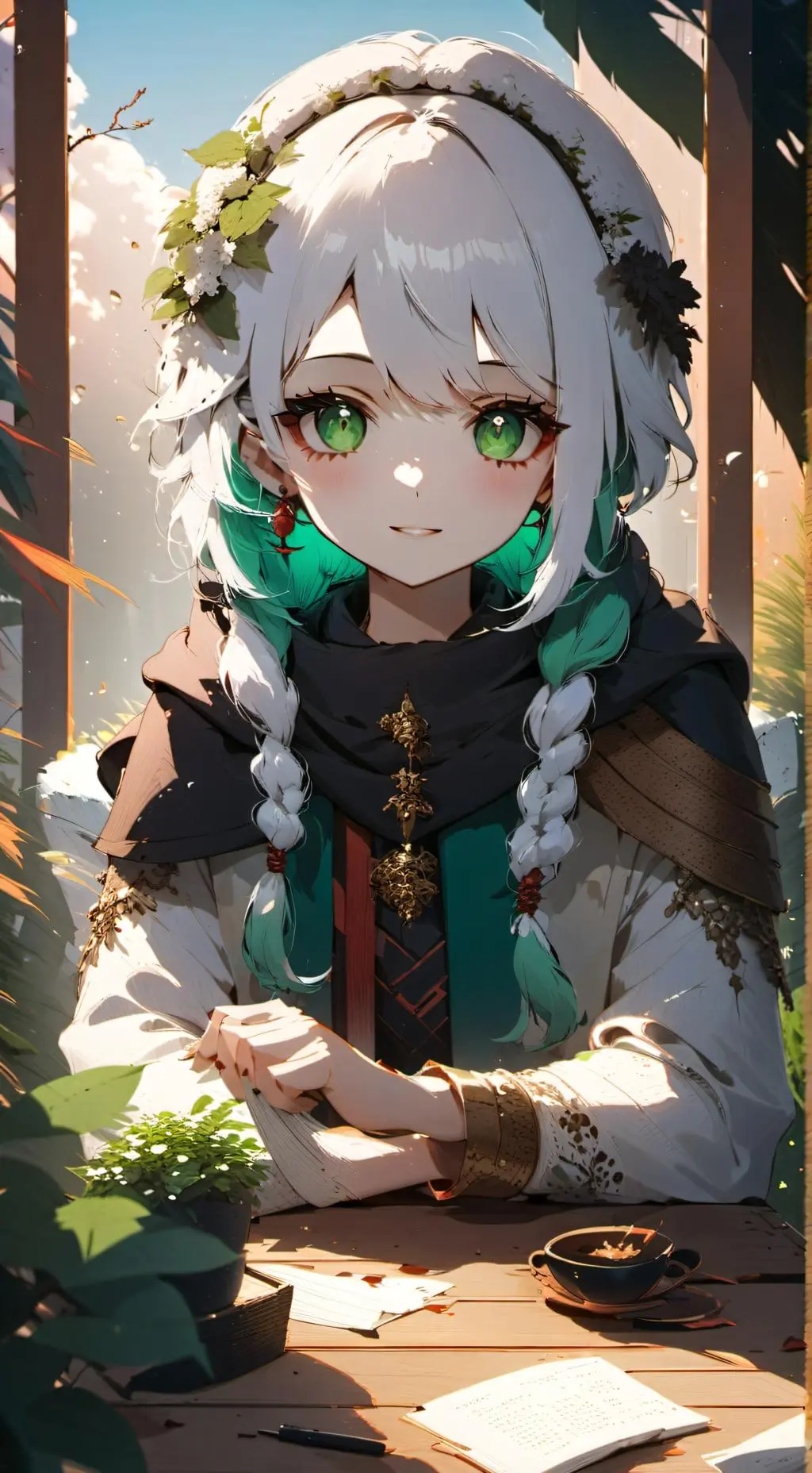 ai character: Emy background