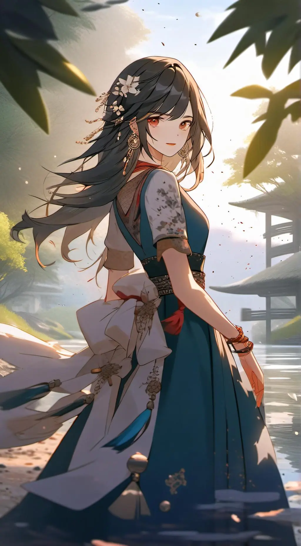 ai character: maria background